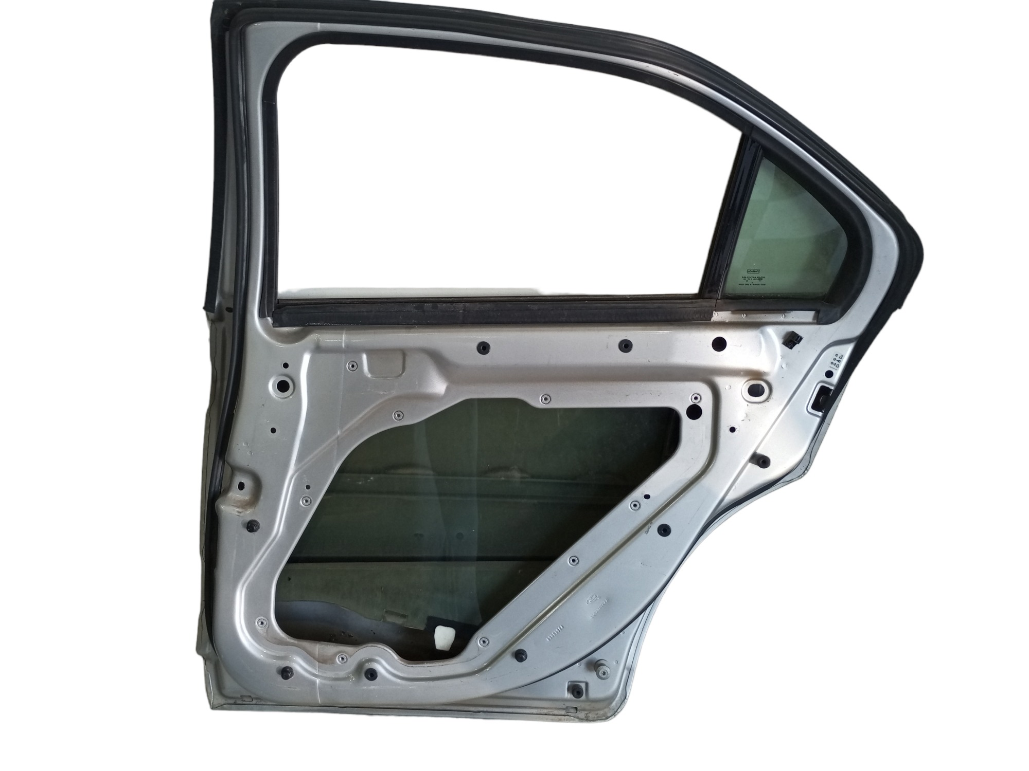 Porta Ford Fusion 2006 2007 2008 2009 Traseira Direita Traseira Direita Prata 3