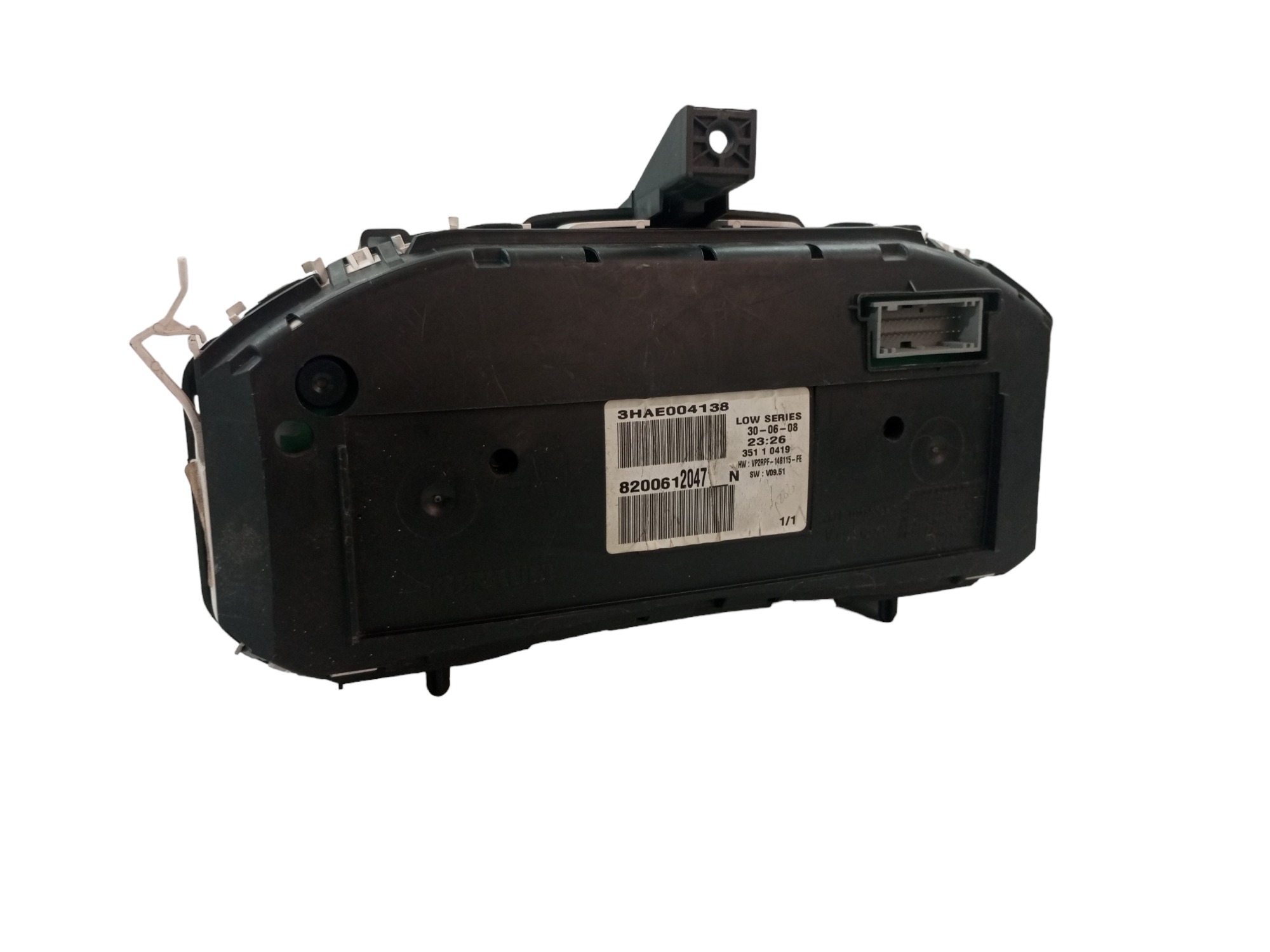 Painel Instrumento Velocimetro Renault Megane 2007 2008 2012 Preto 5