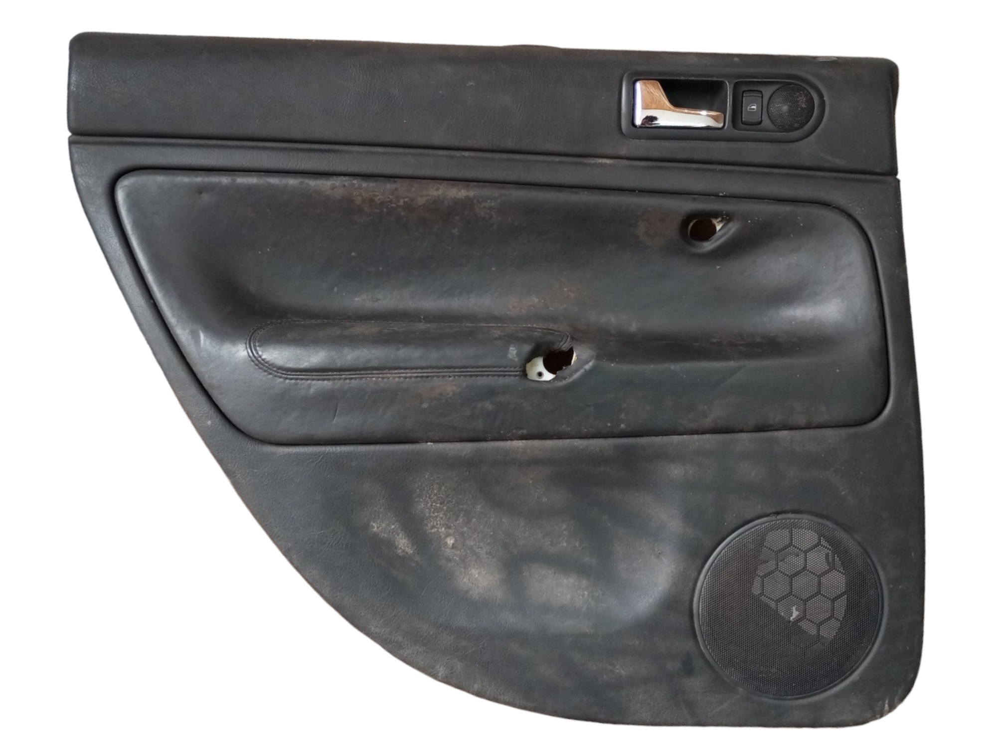Forro Porta Passat 99 2000 2001 2002 Traseira Esquerda  Preto 1