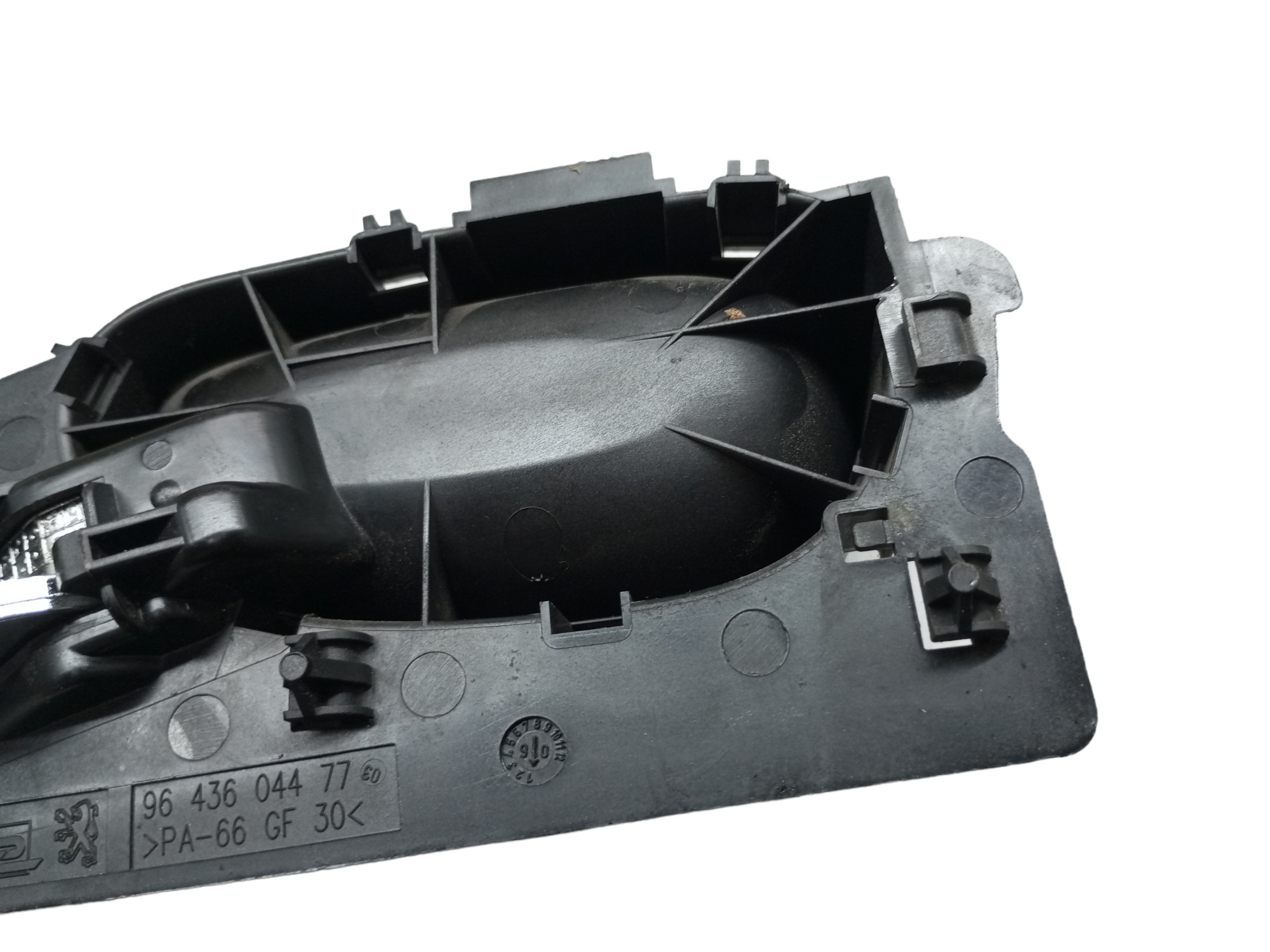 Macaneta Interna Peugeot 307 2006 2012 Traseira Direita Preto Traseira 6