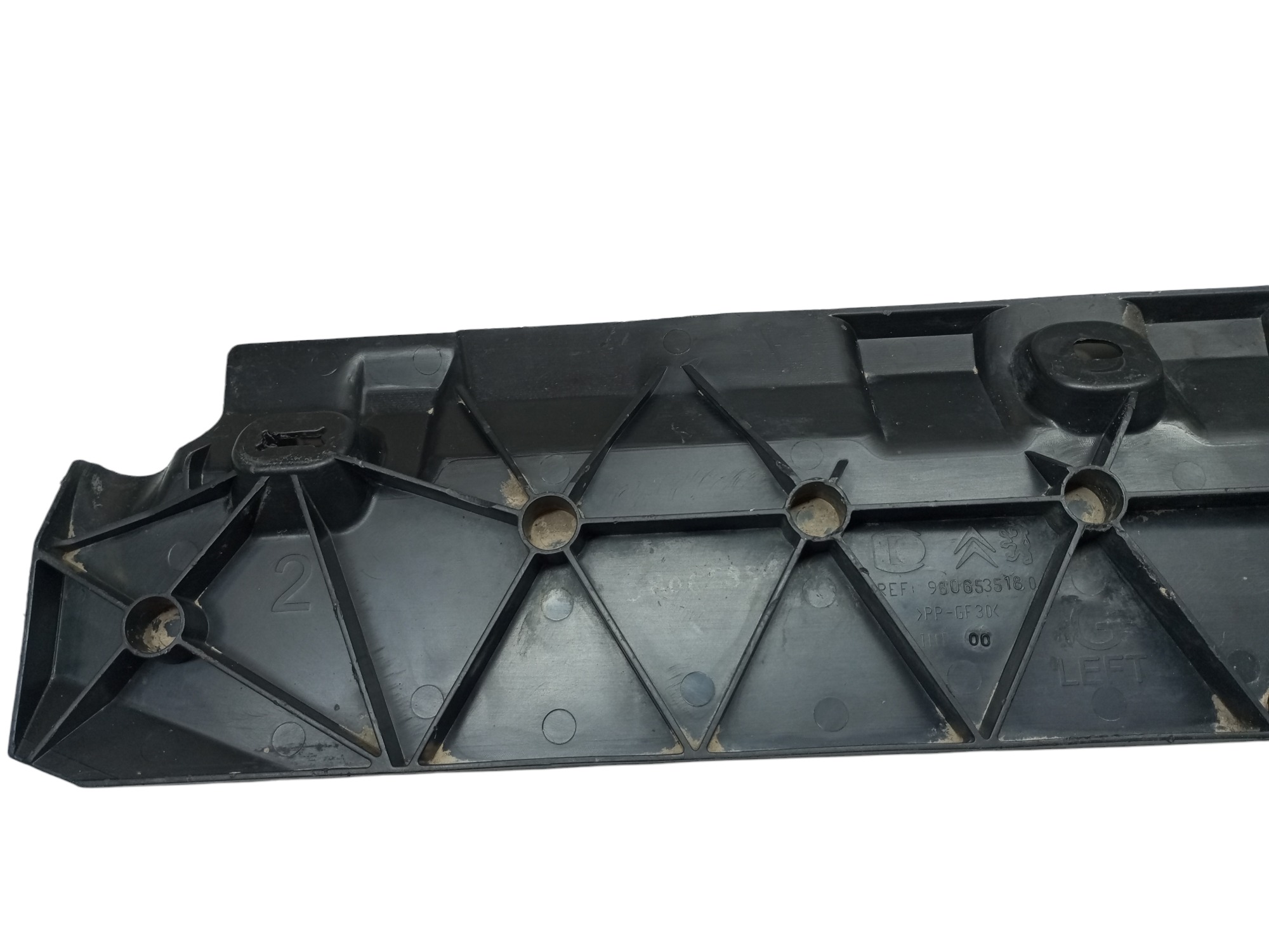 Defletor Protetor Filtro Combustivel C4 2007 2012 Esquerda 4