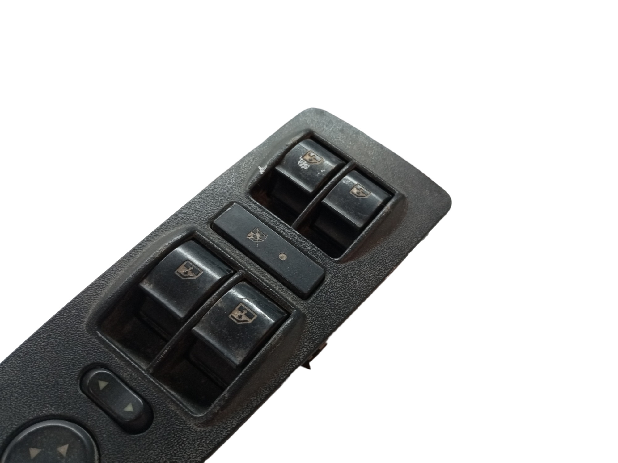 Moldura Botao Vidro Eletrico Fiat Palio 2009 2012  Trava 6