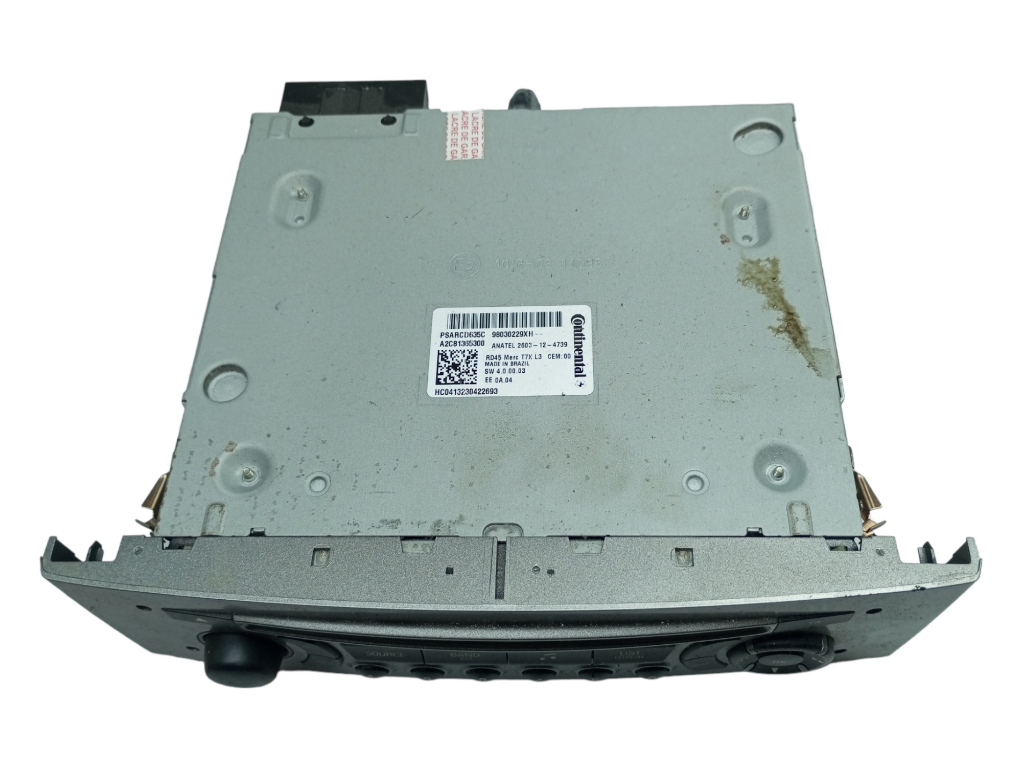 Radio Cd Player Peugeot 408 308 2011 2012 2014 2016 Mp3 2