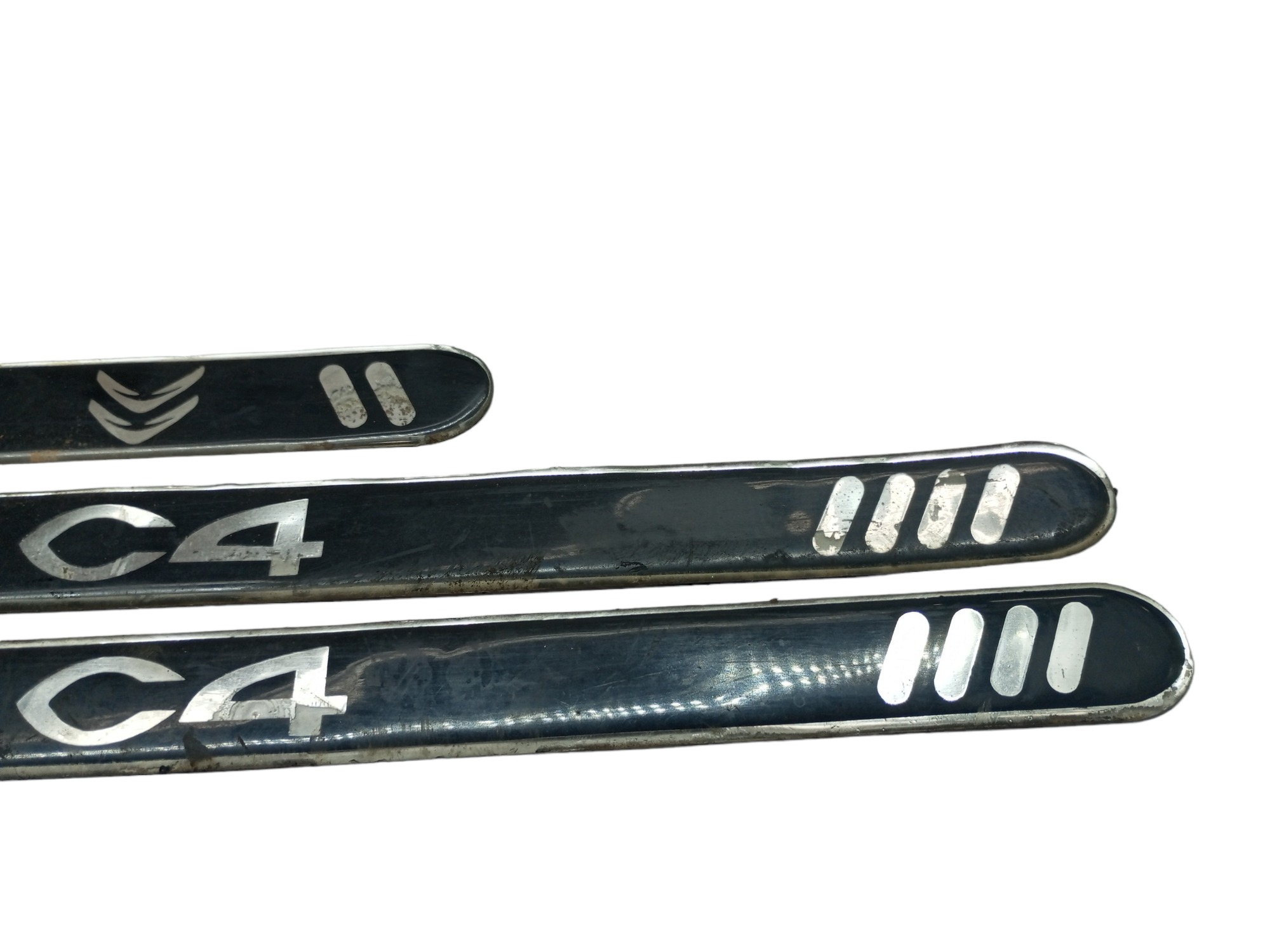Emblema Borracha Citroen C4 Pallas 2007 2008 2009 2010 2012 Preto 2
