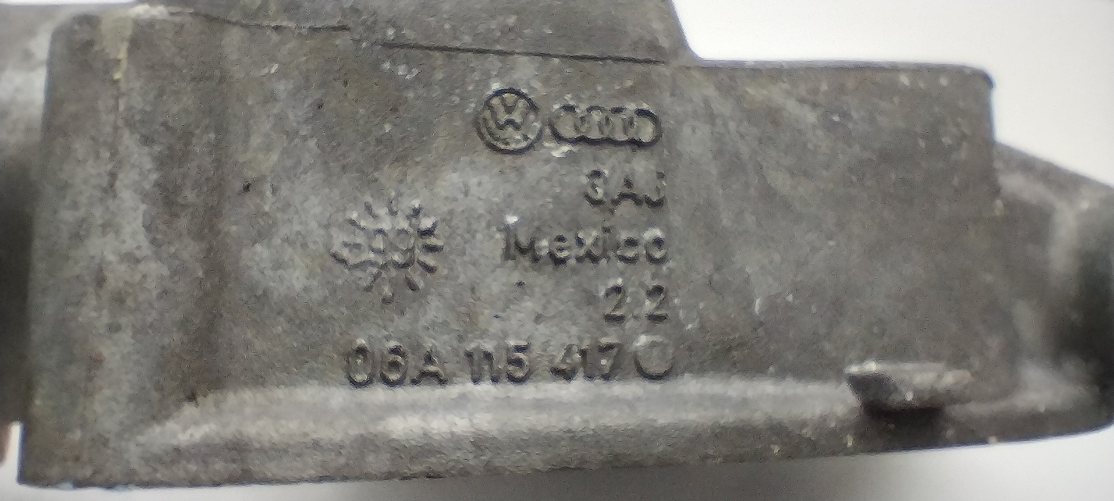 Suporte Resfriador Filtro Óleo audi A3 1.8 T 2004 4
