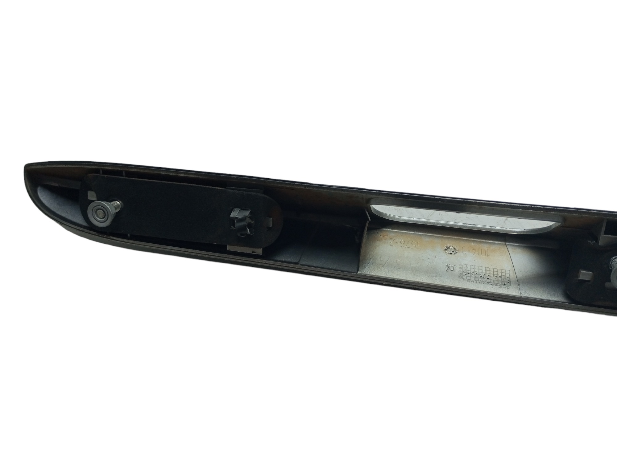 Moldura Placa Porta Mala Peugeot 307 Sw 2004 2005 2006 2007 Cinza 3