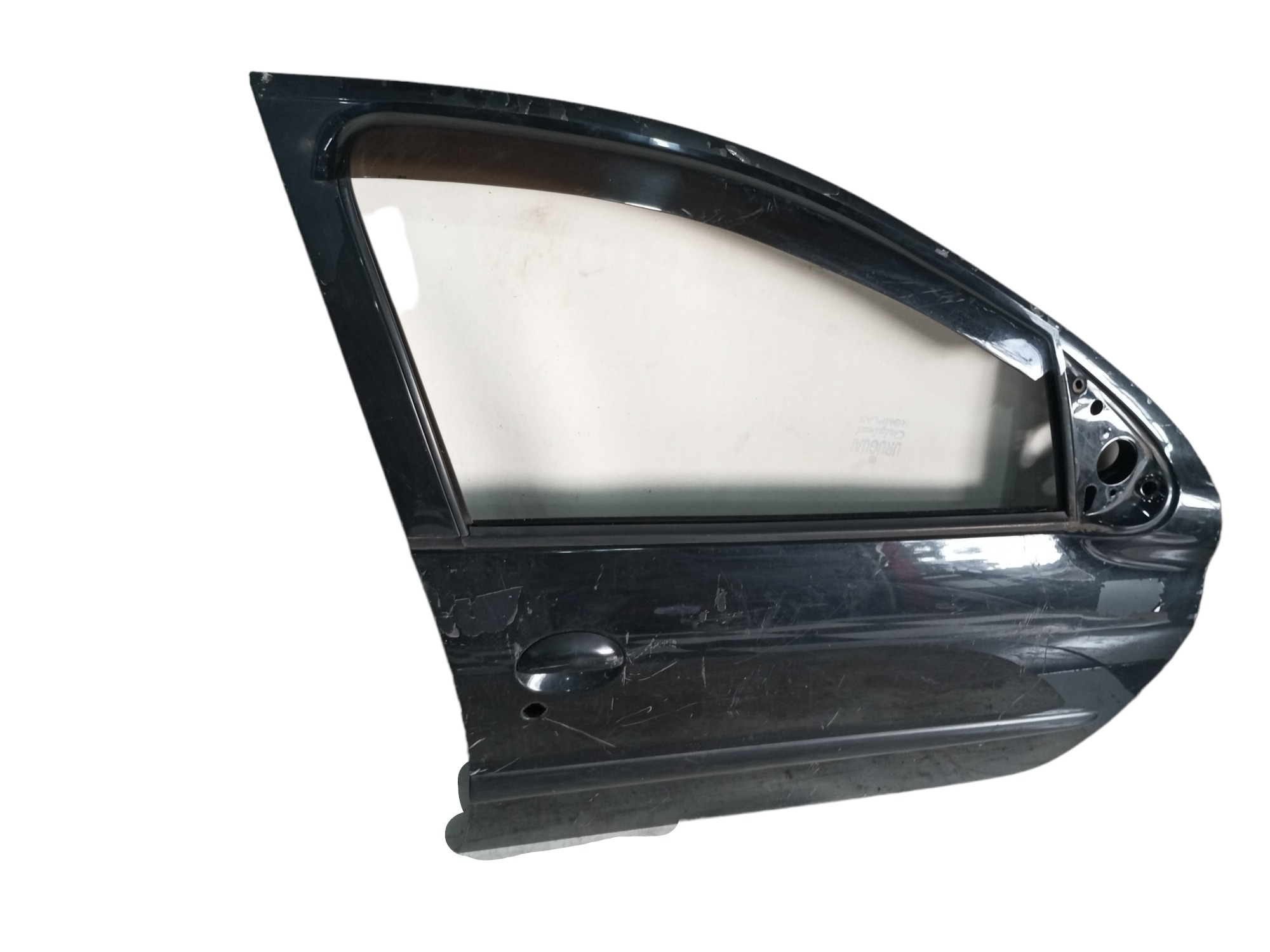 Porta Clio 2001 2002 2003 2004 2005 2010 Dianteira Direita  Dianteira Direito Preto 6