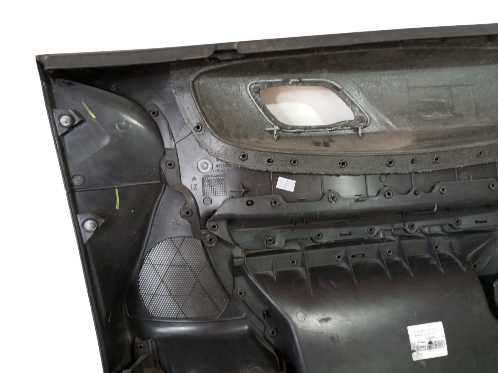 Forro Porta Citroen C4 Pallas 2011 2012 Dianteira Esquerda Preto 8