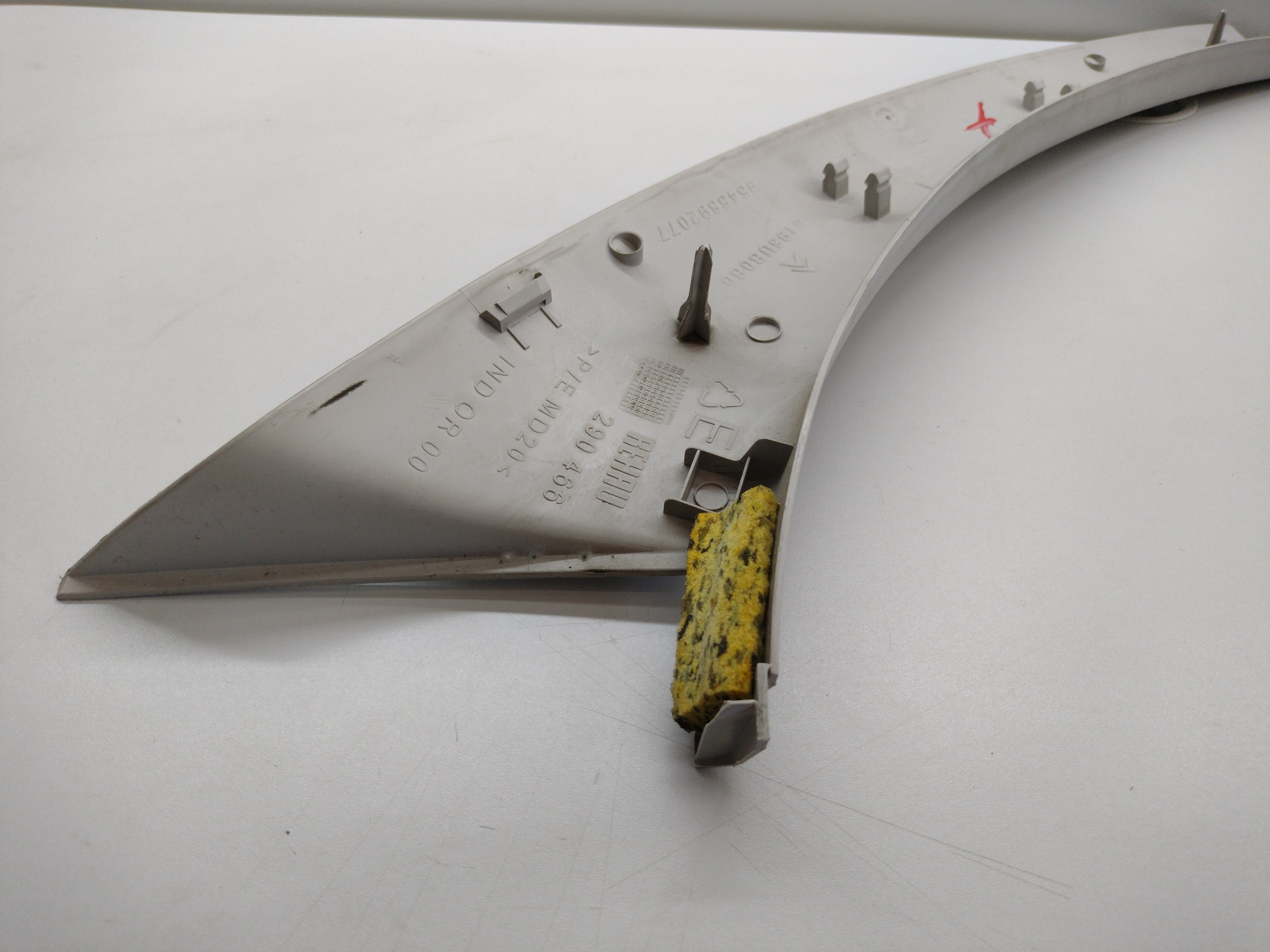 Acabamento Coluna Parabrisa Lado Esquerdo Citroen C3 07/12 3