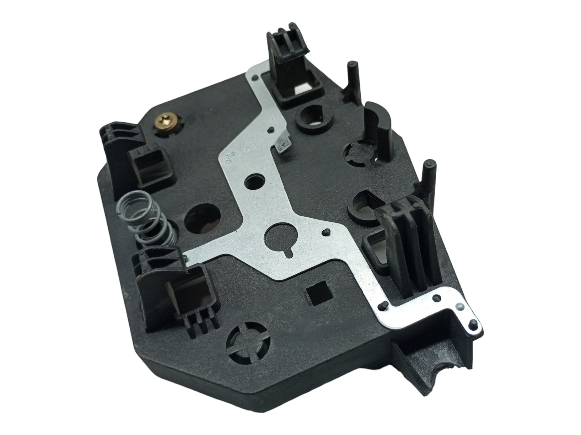 Placa Interna Volante Peugeot 206 207 2006 2007 2008 2010 Preto 2