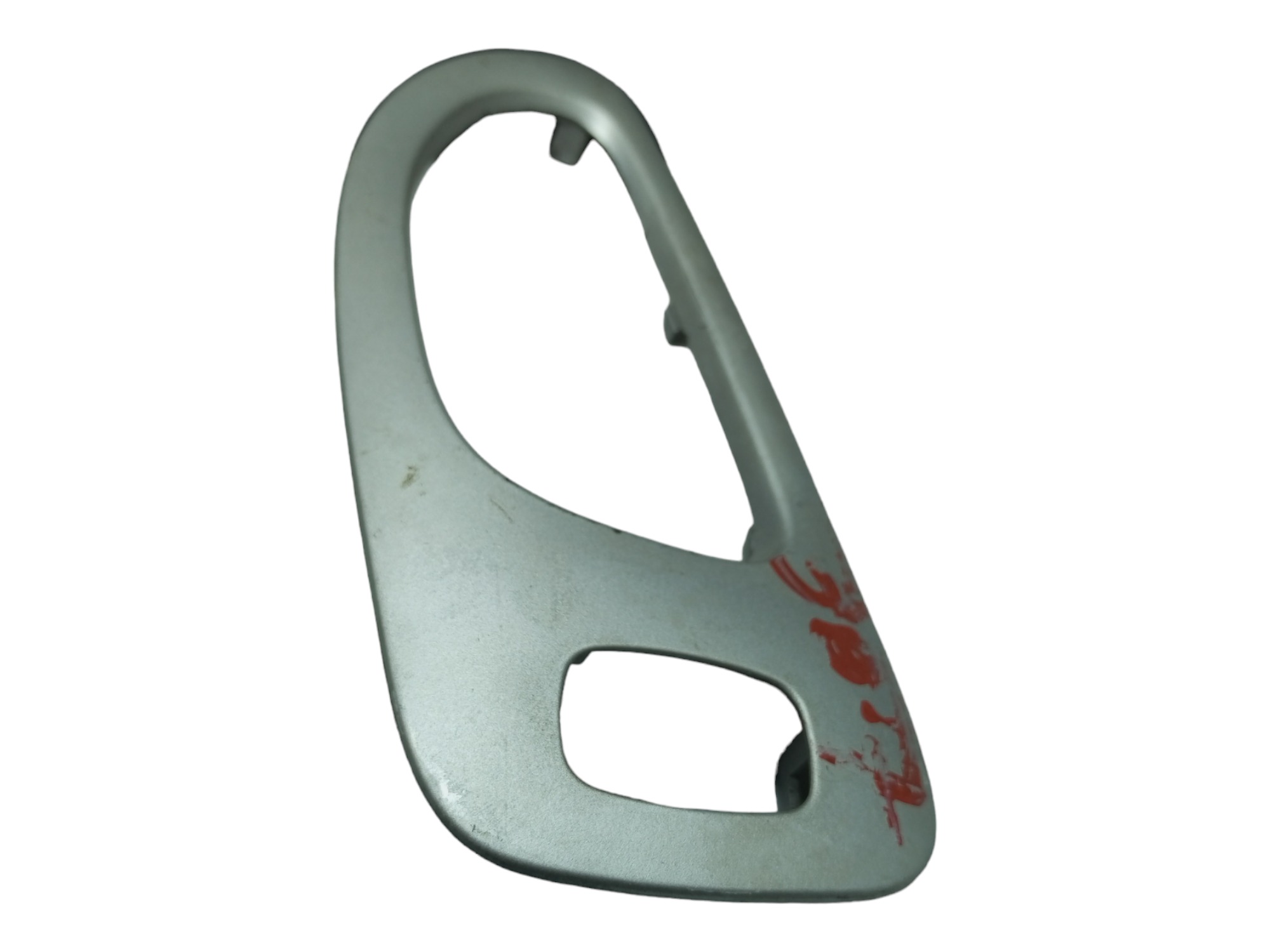 Moldura Macaneta Externa Peugeot 307 2007 Traseira Esquerda Prata 6