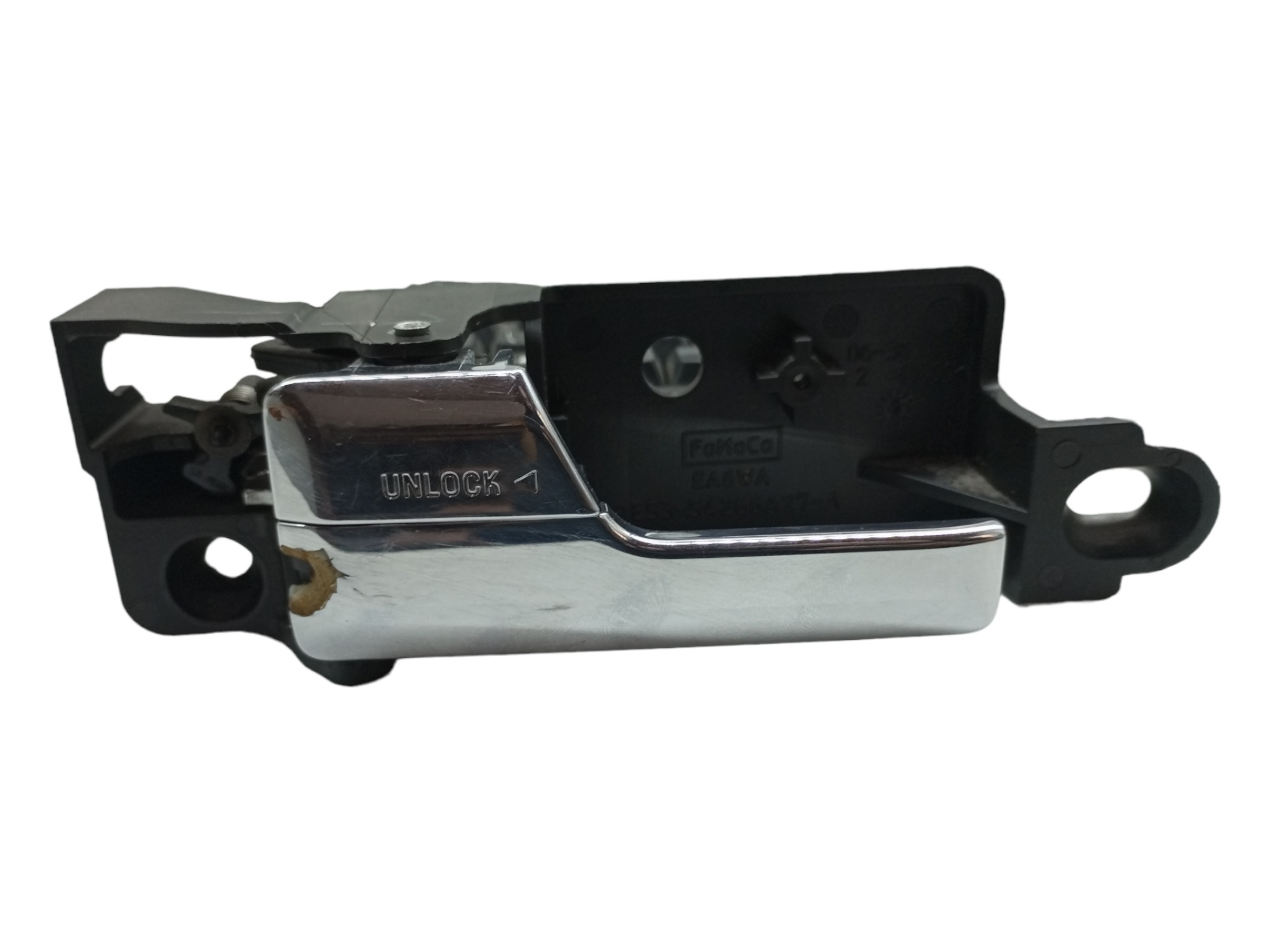 Macaneta Interna Ford Fusion 2007 2008 Traseira Esquerda  Cromado Traseira 1