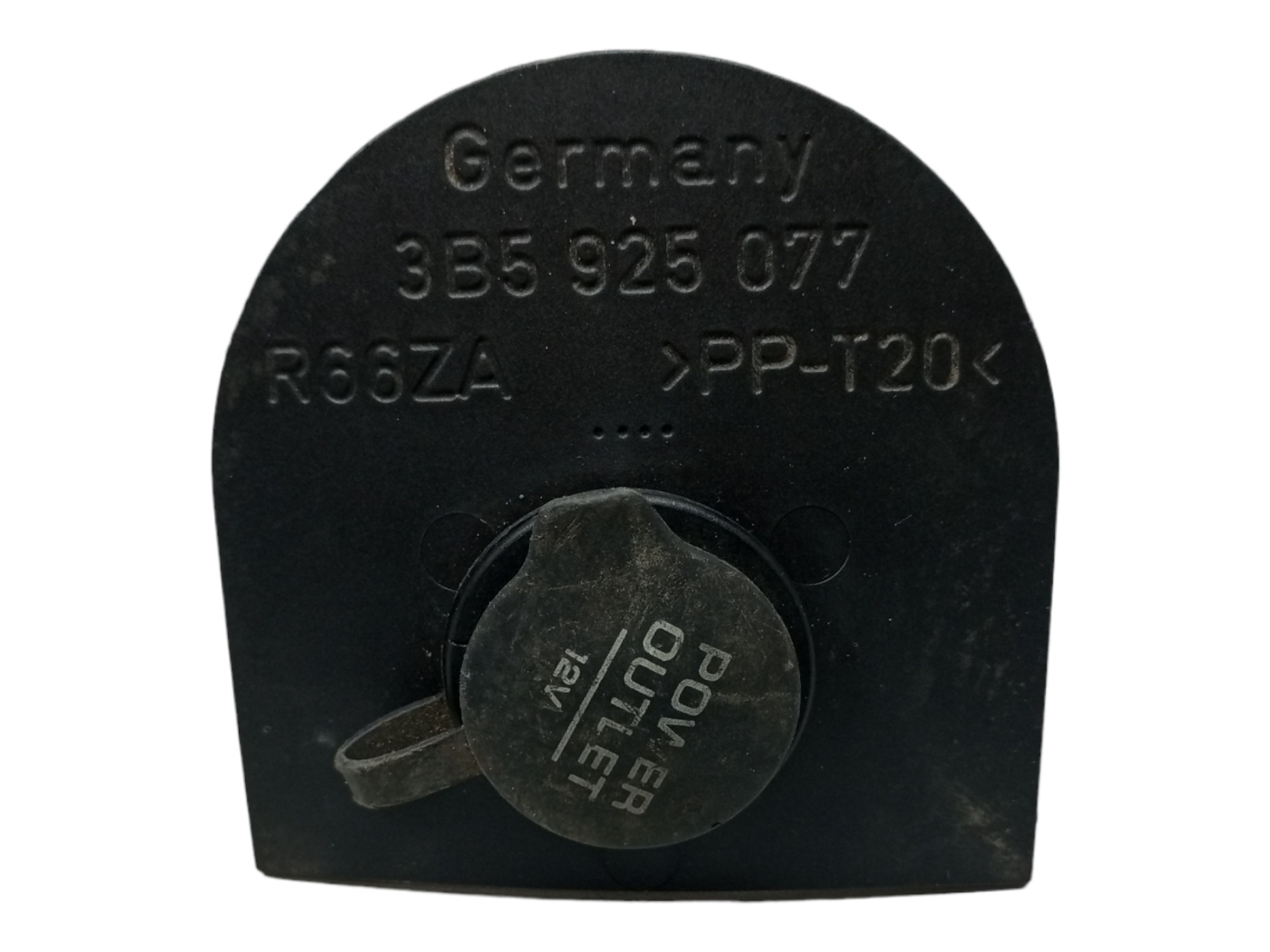 Tomada Auxiliar Porta Malas Passat Alemao 99 2000 2001  Preto 1