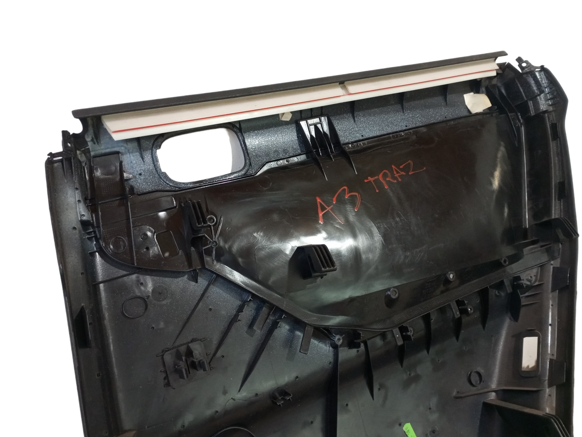 Forro Porta Audi A3 99 2000 2001 2002 Traseiro Esquerdo  Preto 2