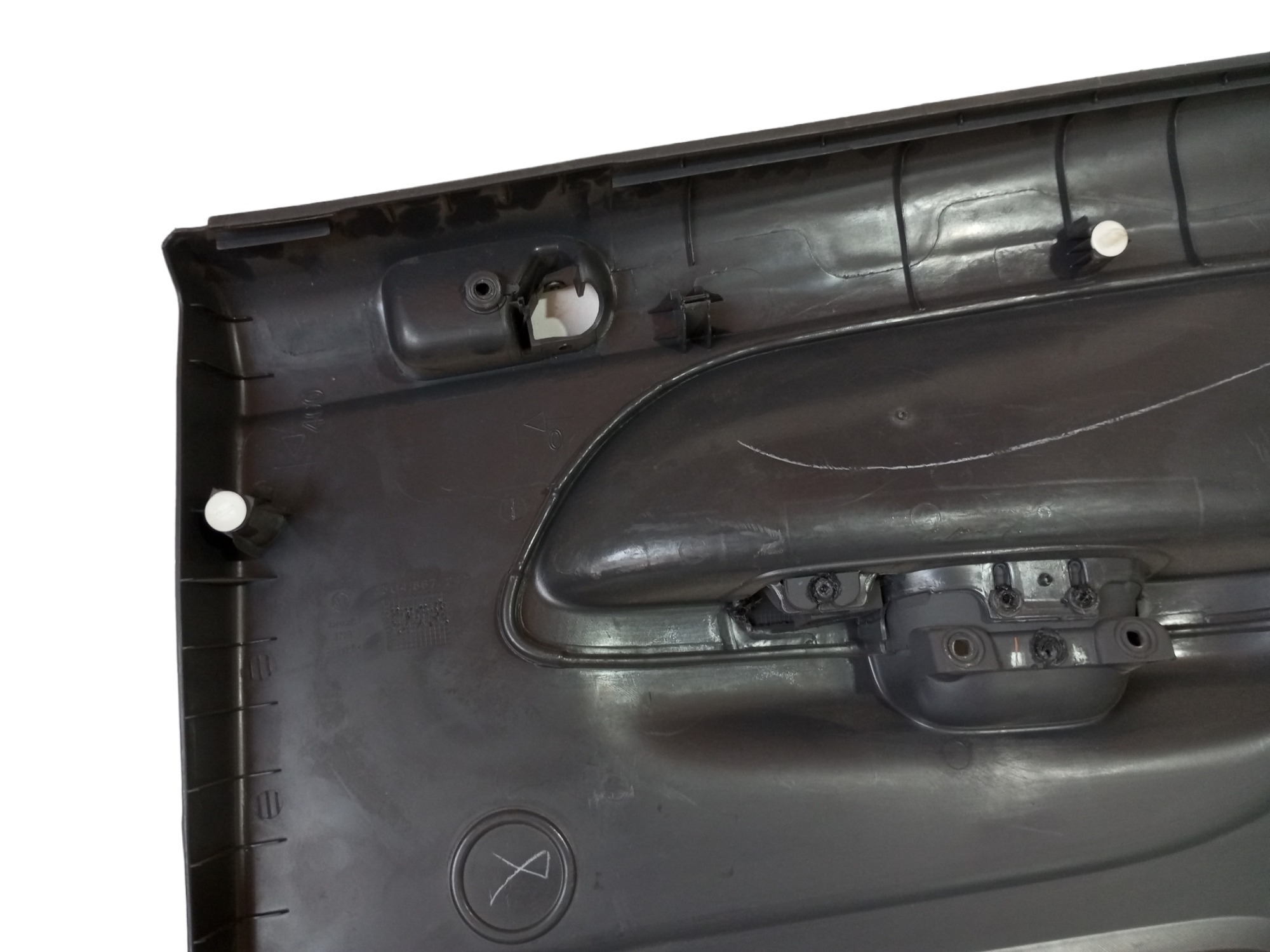 Forro Porta Gol G5 G6 Voyage 2012 2013 Traseira Esquerda  Preto 6