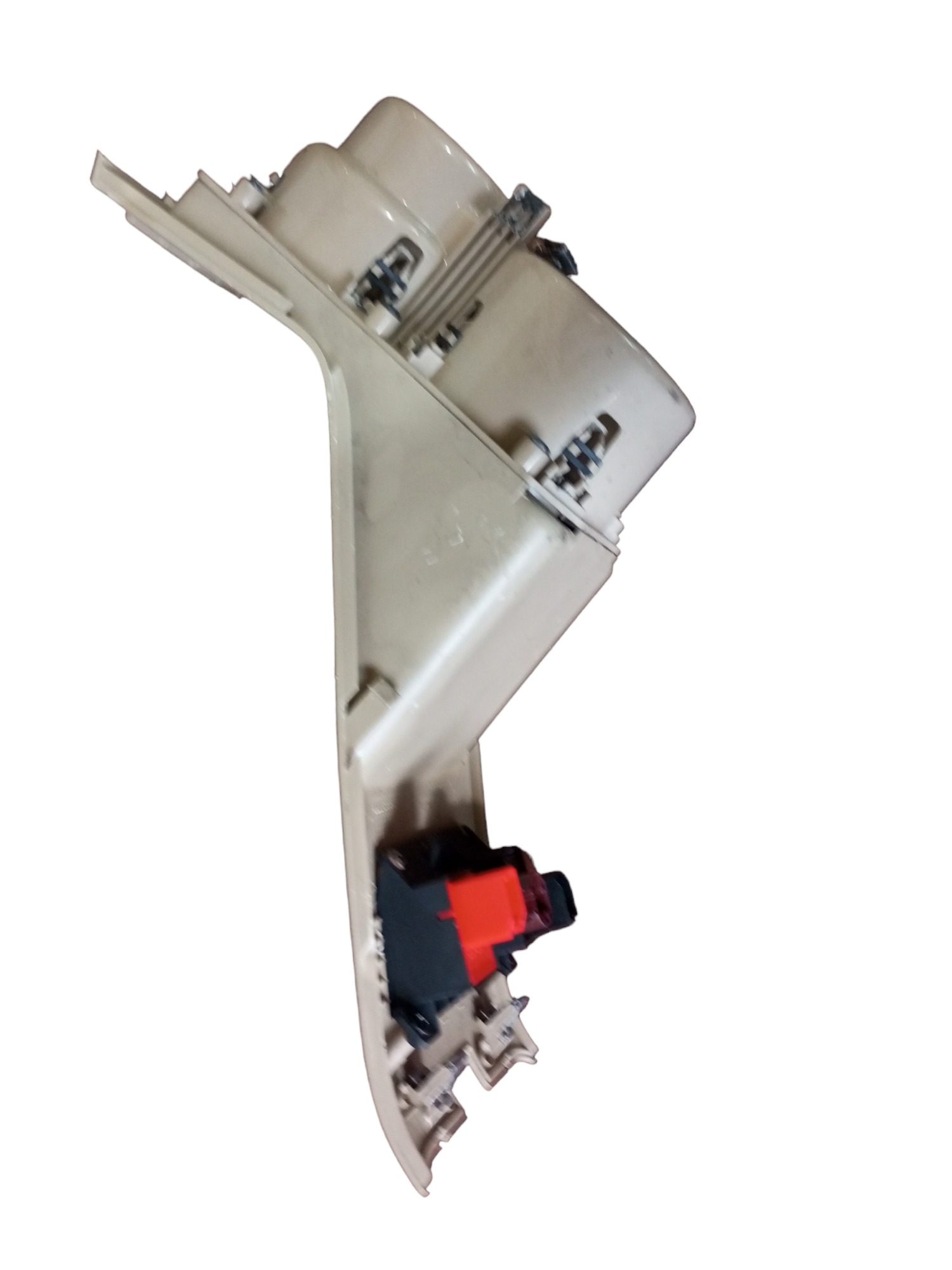 Porta Copo Console Central Captiva 2008 2009 2010 Chevrolet  Creme 6