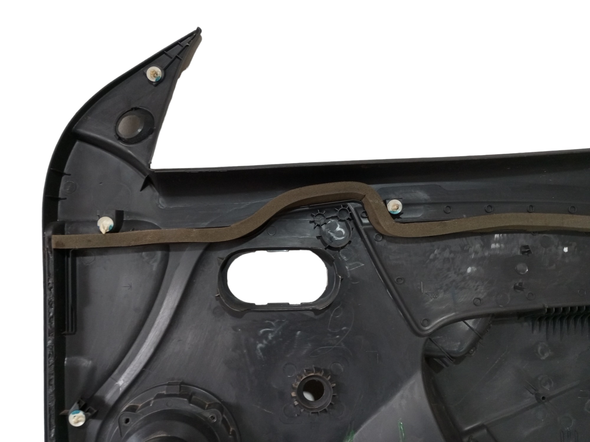 Forro Porta Renault Sandero 2009 2010 Dianteiro Esquerdo Preto 4