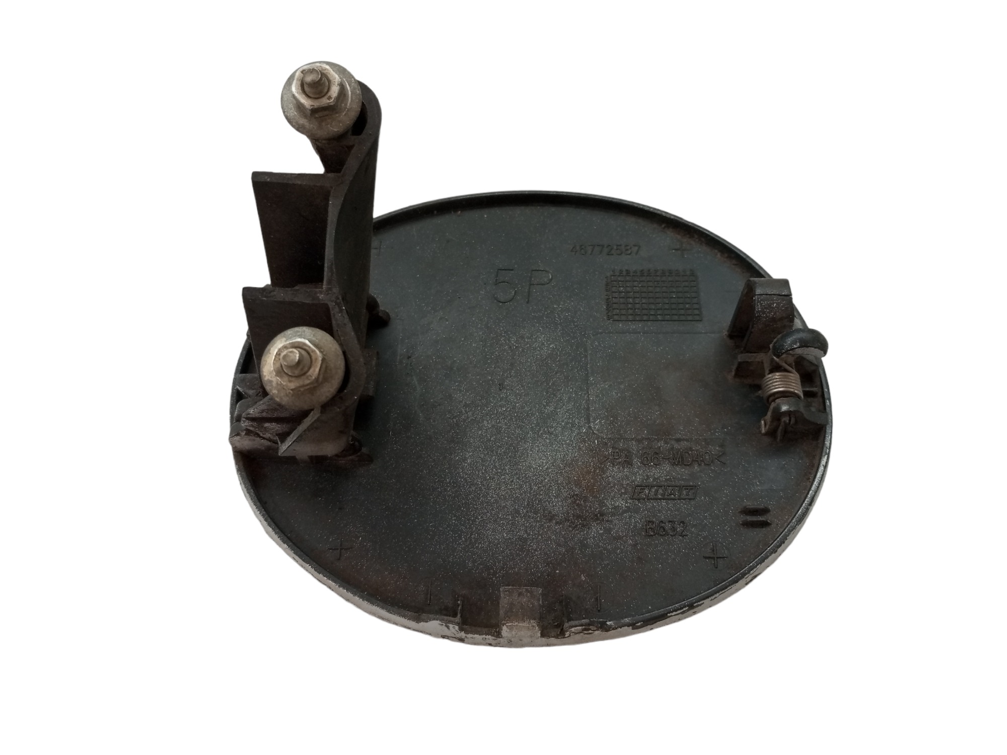 Portinhola Tampa Tanque Stilo 2003 2004 2005 2006 2007 2008  Prata 2003 3
