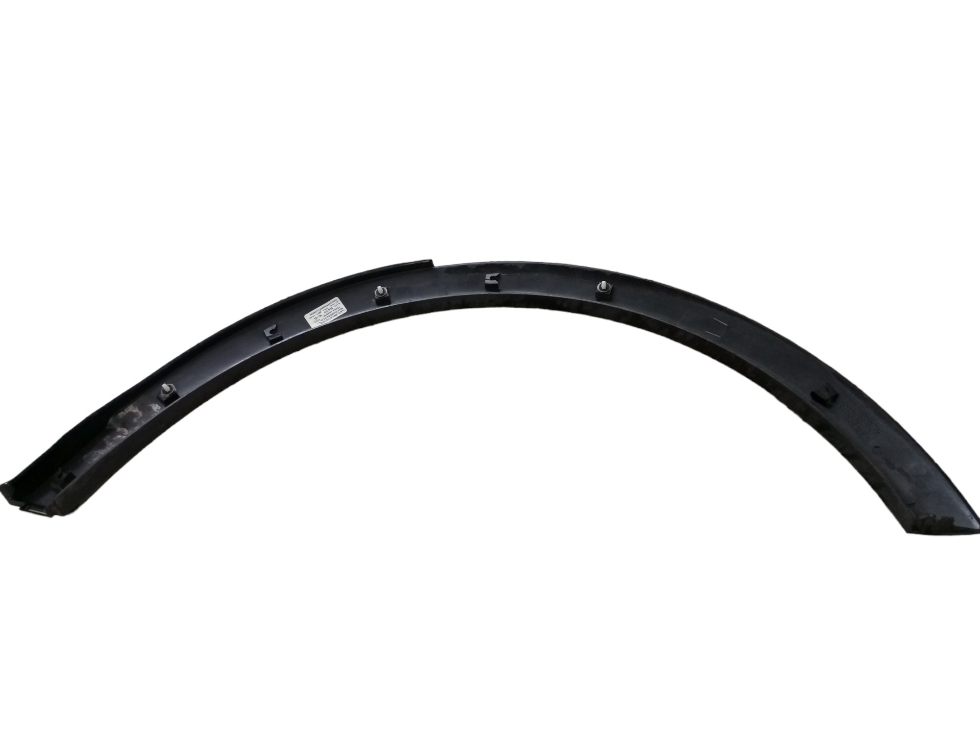 Moldura Paralama Traseiro Captiva Chevrolet 2009 Direito Preto 4