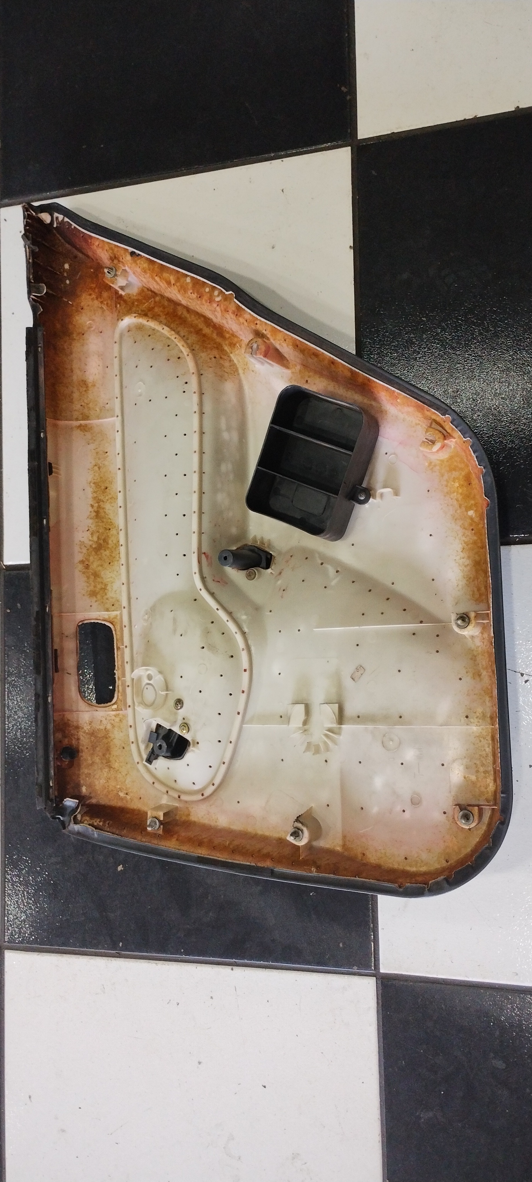Forro De Porta Traseira Direita Honda Civic 1998 Preto 2
