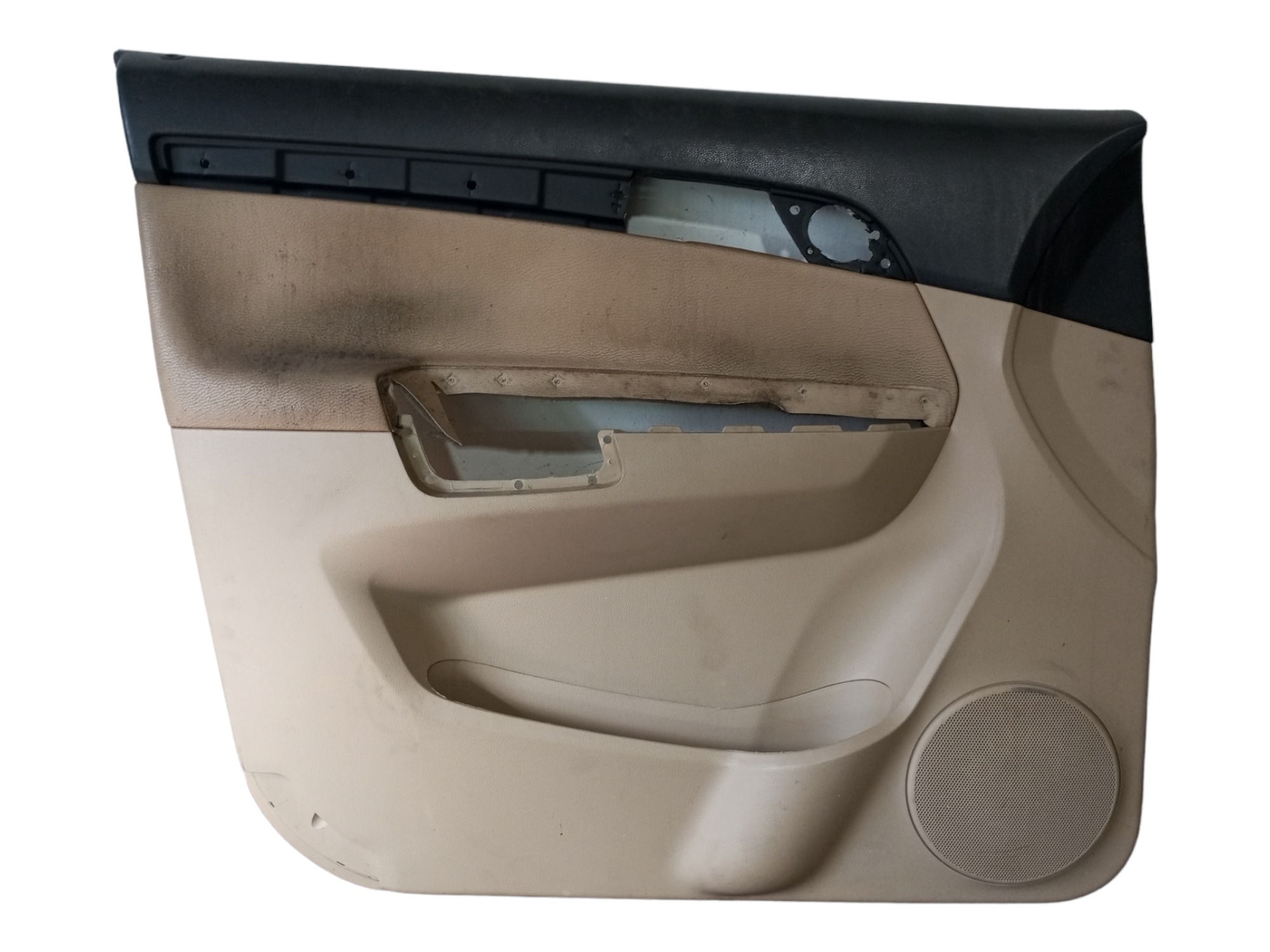 Forro Porta Captiva 3.6 2008 2010 2012 Dianteiro Esquerdo Bege 1