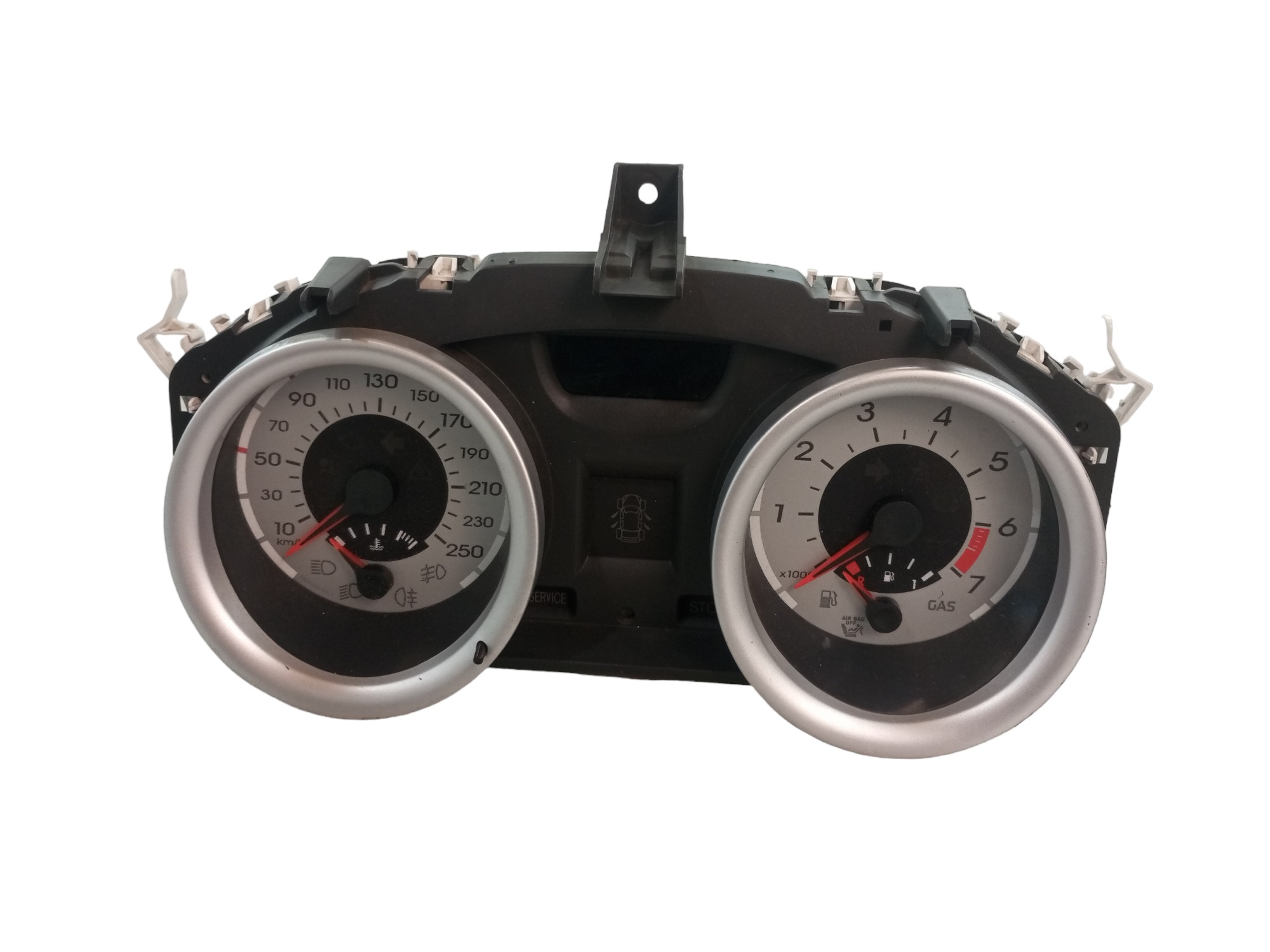 Painel Instrumento Velocimetro Megane Renault 2007 2008 2012 Preto 6