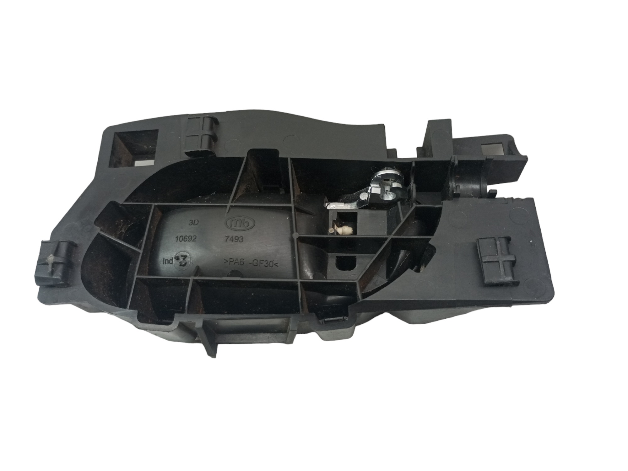 Macaneta Puxador Porta Peugeot 308 2013 Traseira Direita  Preto Traseira 3