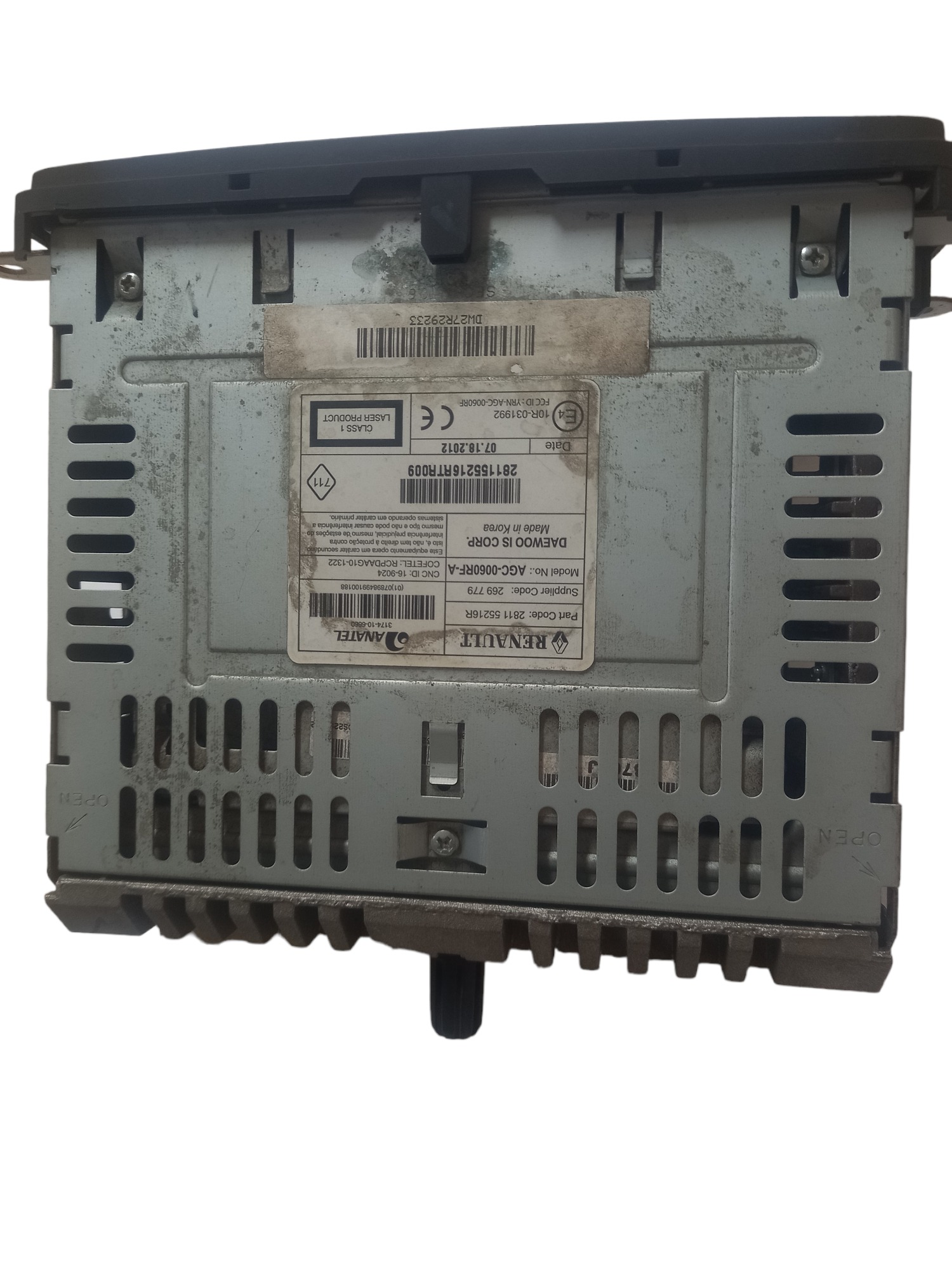 Radio Som Automotivo Renault Sandero 2012 2