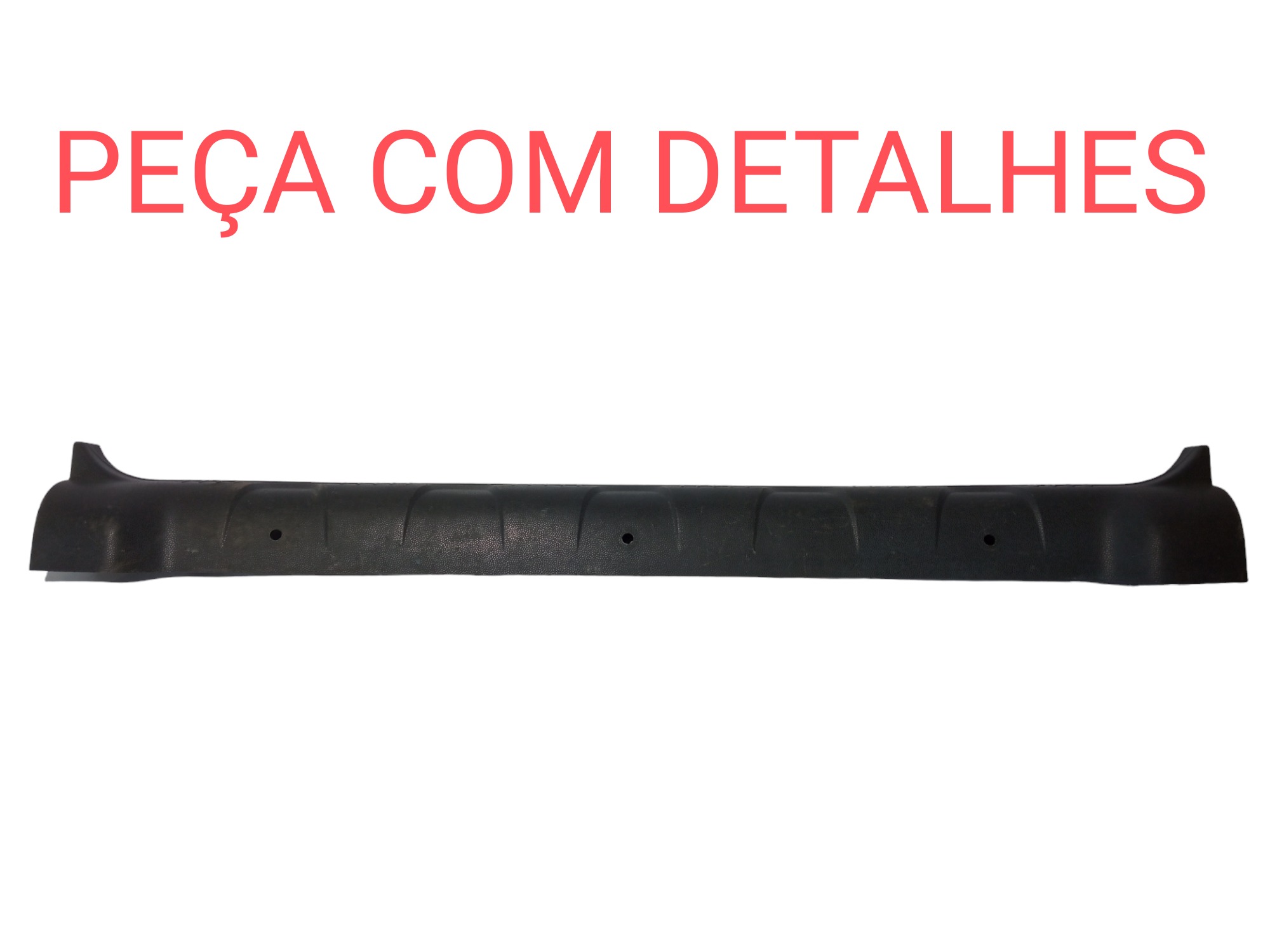Moldura Soleira Porta Malas Ford Ecosport 2013 A 2017 Usado  Preto 2