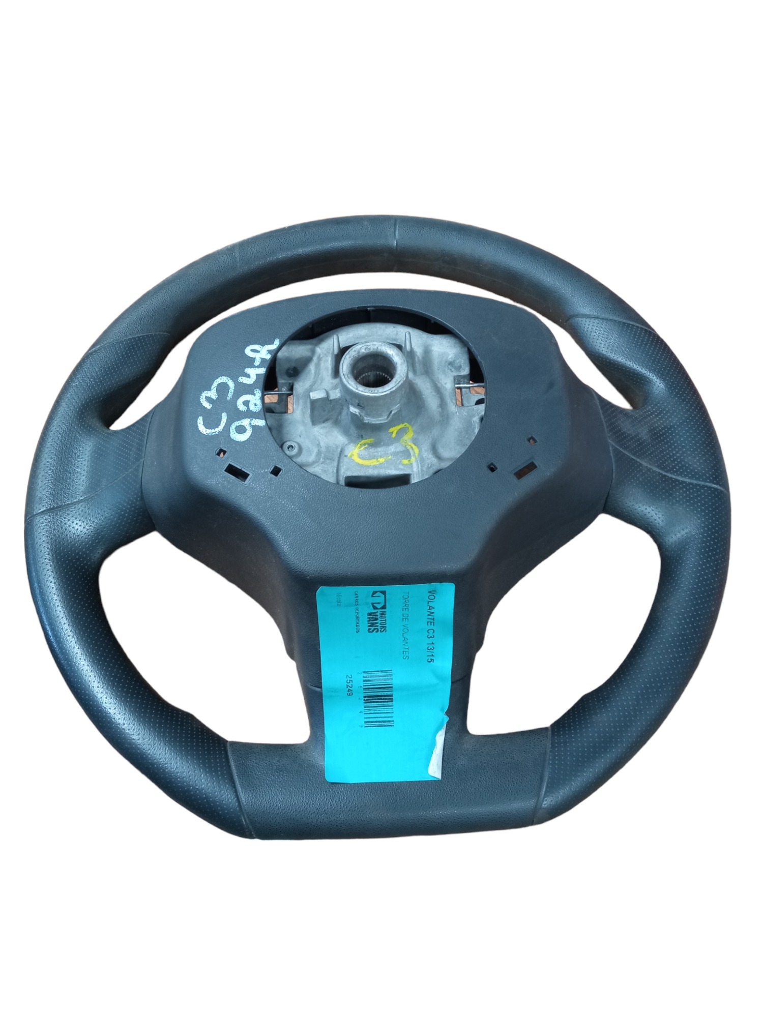 Volante Citroën C3 2013/2015 C/detalhes  Preto 2