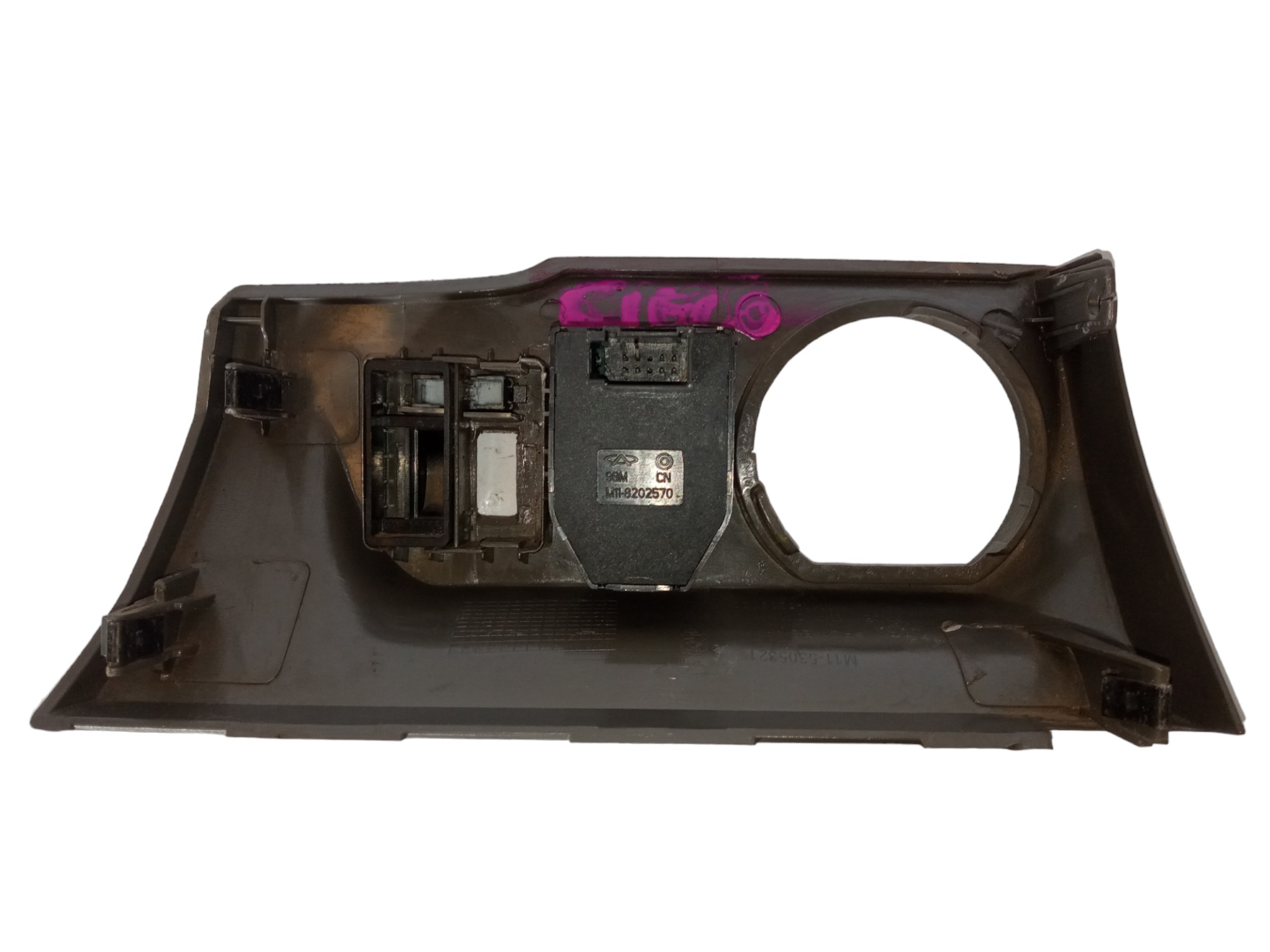 Moldura Acabamento Comando Retrovisor Farol Chery Cielo 2011 4