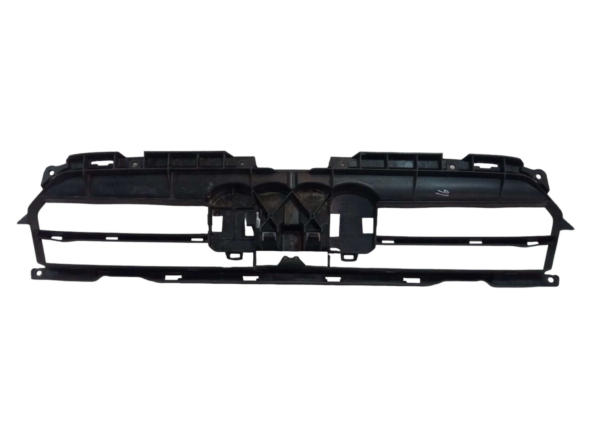 Grade Interna Dianteira Superior Radiador Audi A4 2013 2016 Preto Fosco 4