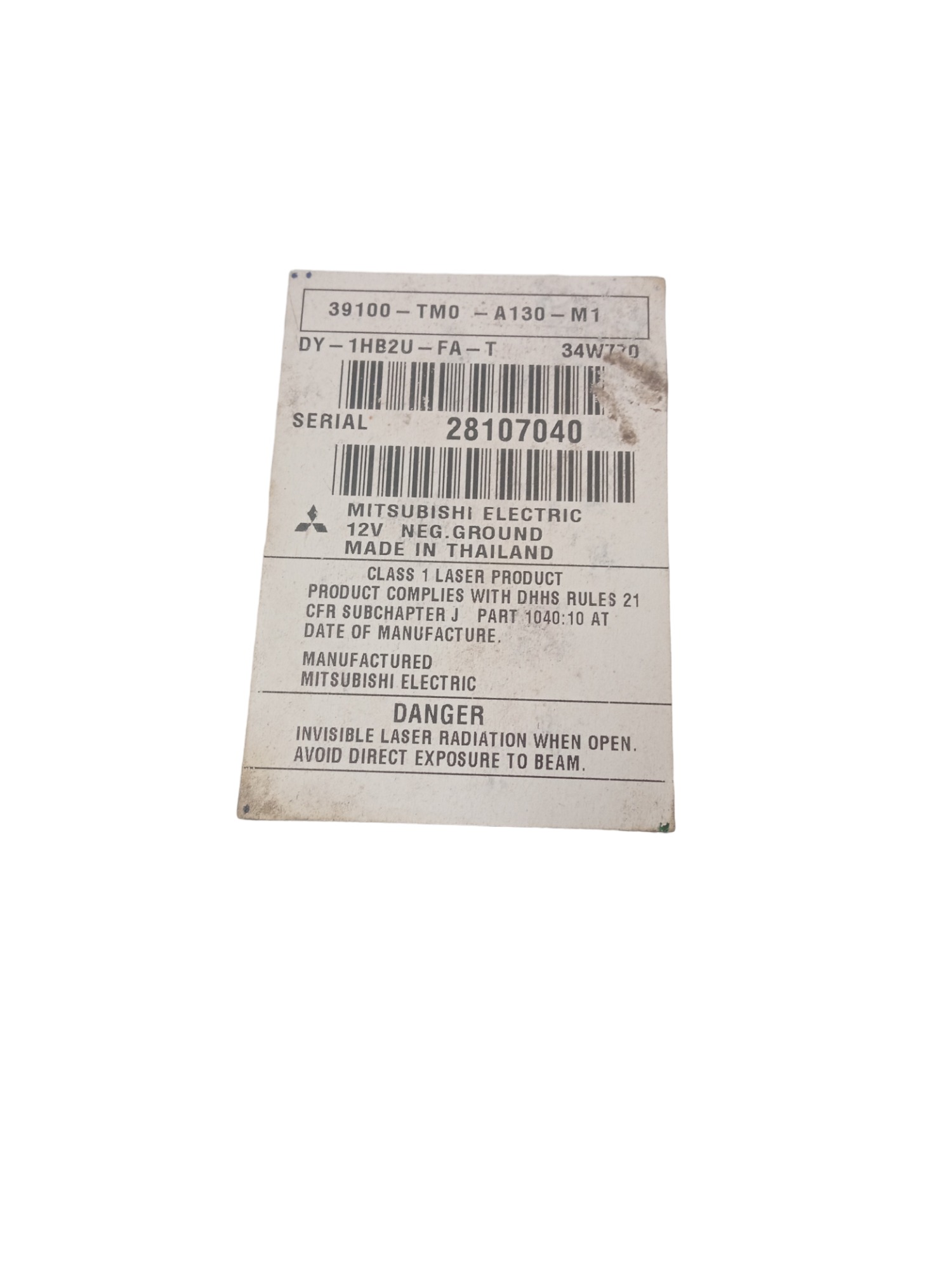 Auto Rádio Original Honda City 2009/2014 6