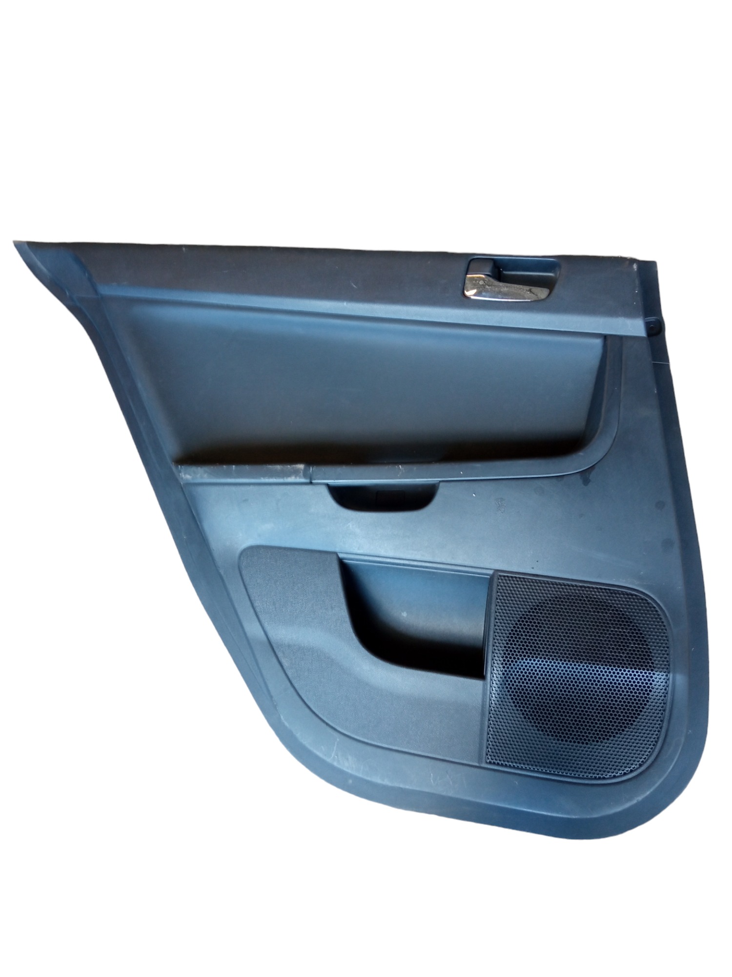 Forro De Porta Traseira Esquerda Lancer 2013 Original Usado Cinza 1
