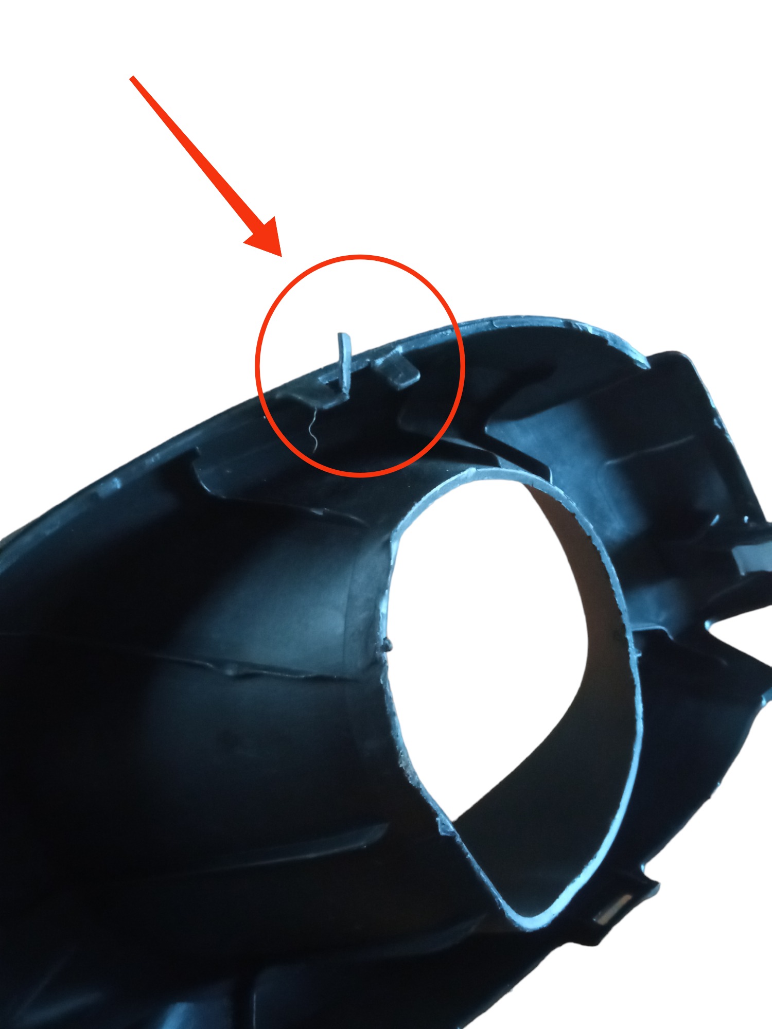 Moldura Grade Farol De Milha Esquerdo Renault Kwid Outsider 2