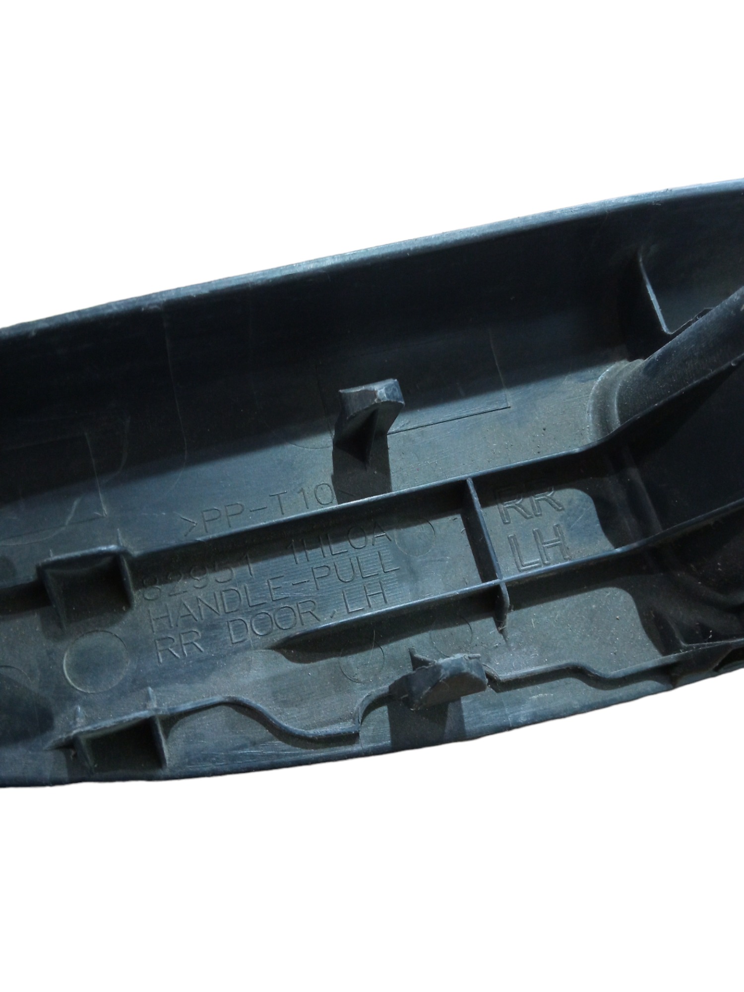 Puxador Interno Traseiro Esquerdo Nissan March 2012 Original Cinza 3