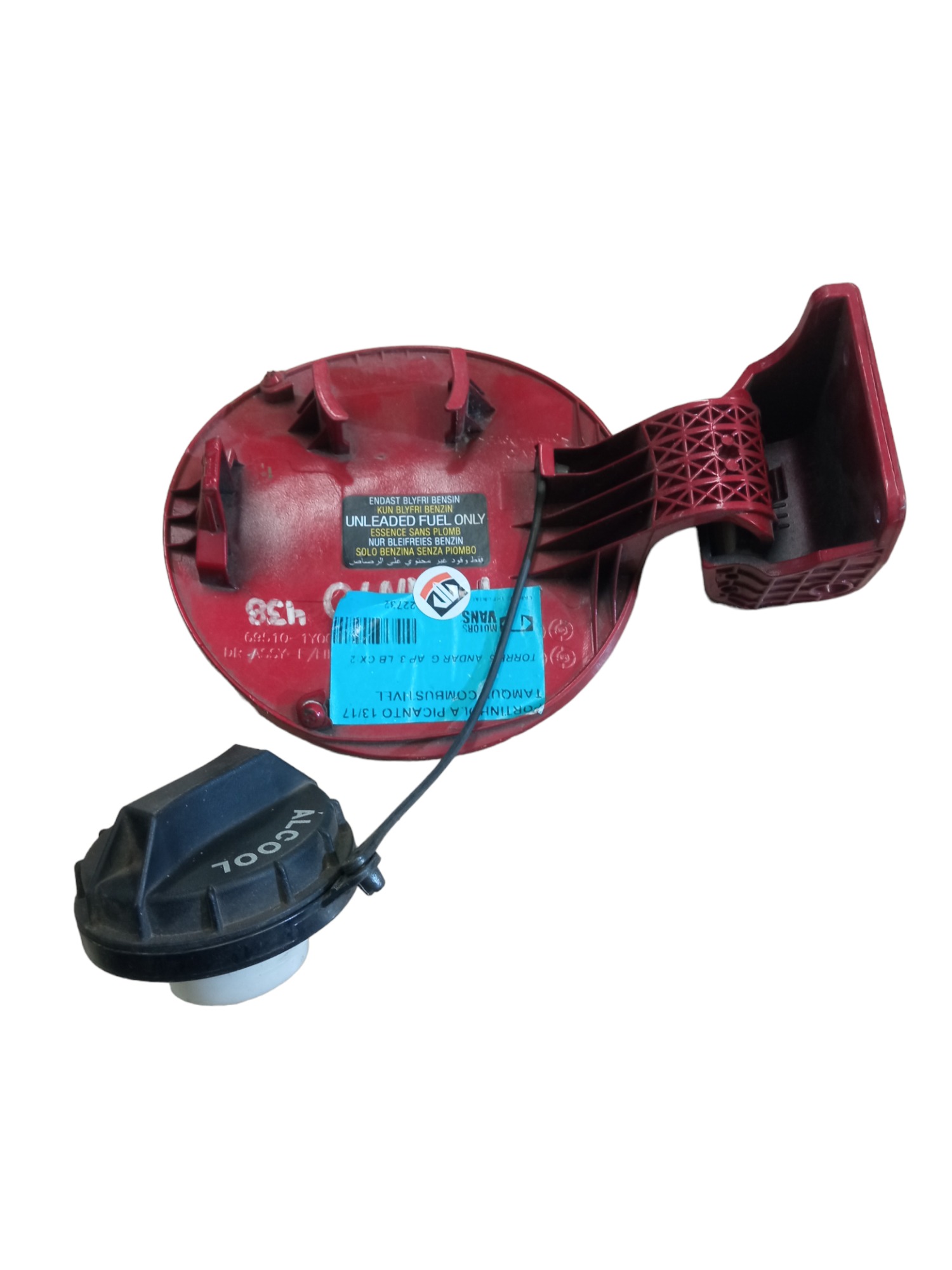 Portinhola Tanque De Combustível Kia Picanto 2013/2017 M.v – Vermelho – 2015 3