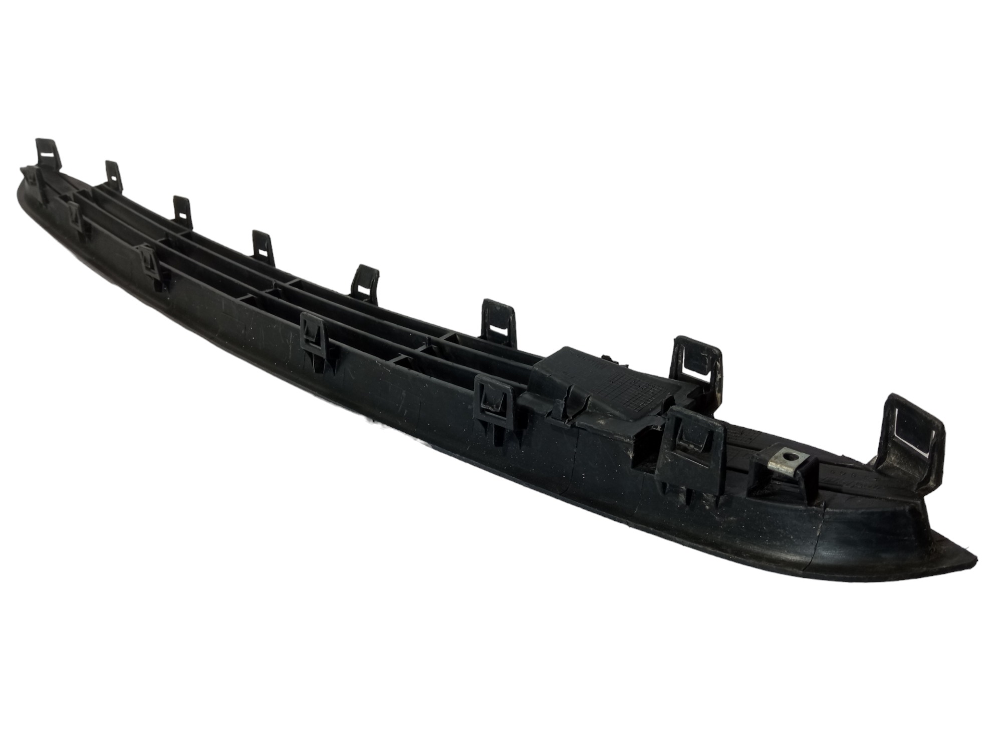 Moldura Grade Dianteira Superior Radiador Fiat Punto 2014  Preto Ambos Os Lados 5