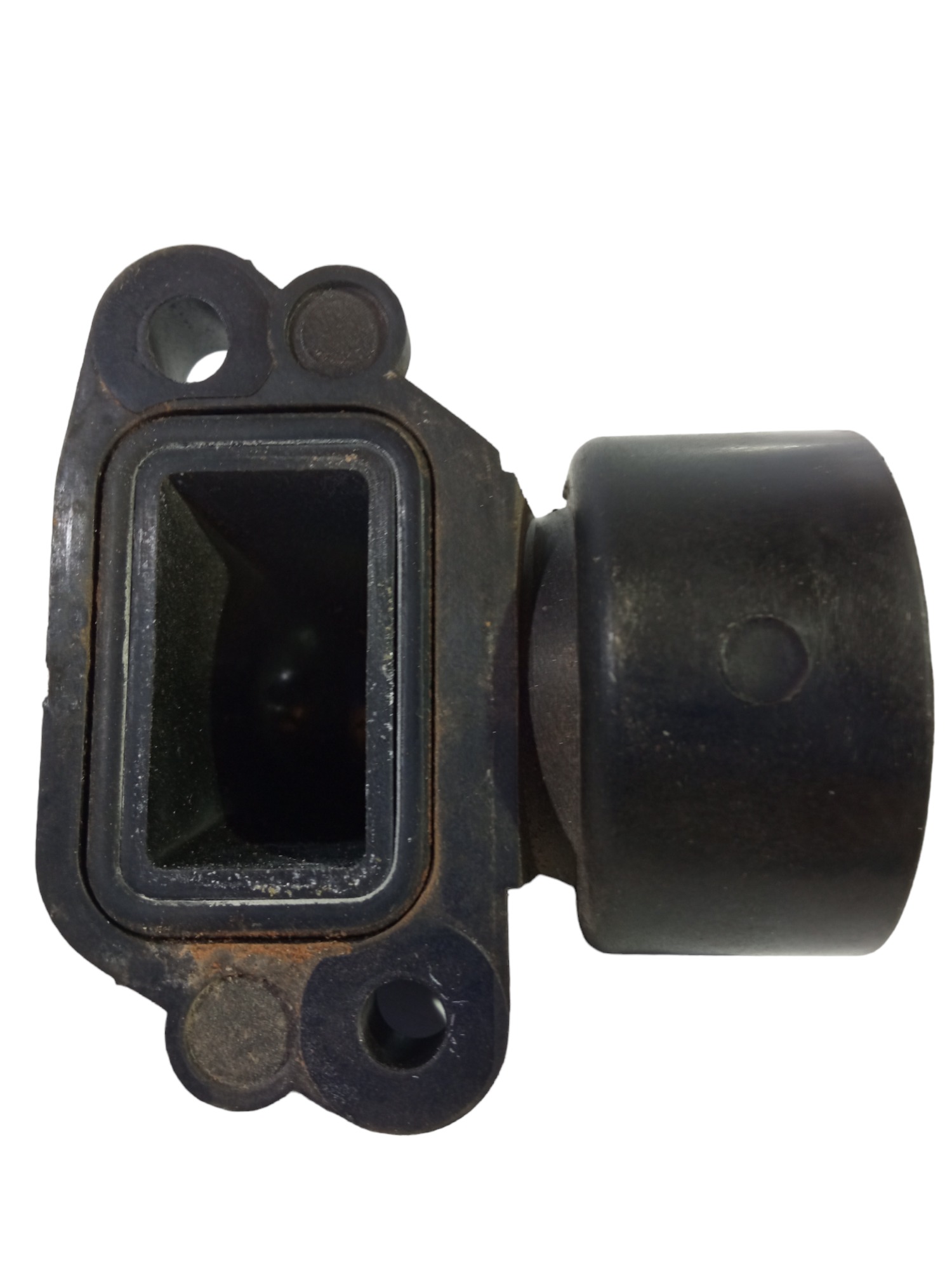 Cotovelo Cano Tubo Agua Motor Renault Sandero Logan 1.0 16v  Preto 4
