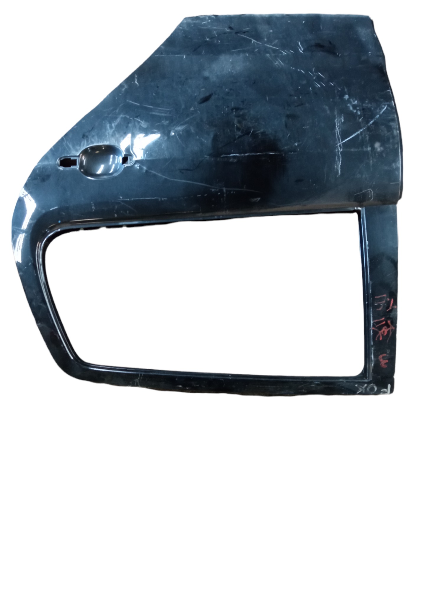 Porta Traseira Esquerda Volkswagen Fox 2007 3 Furos Usada Preto 7