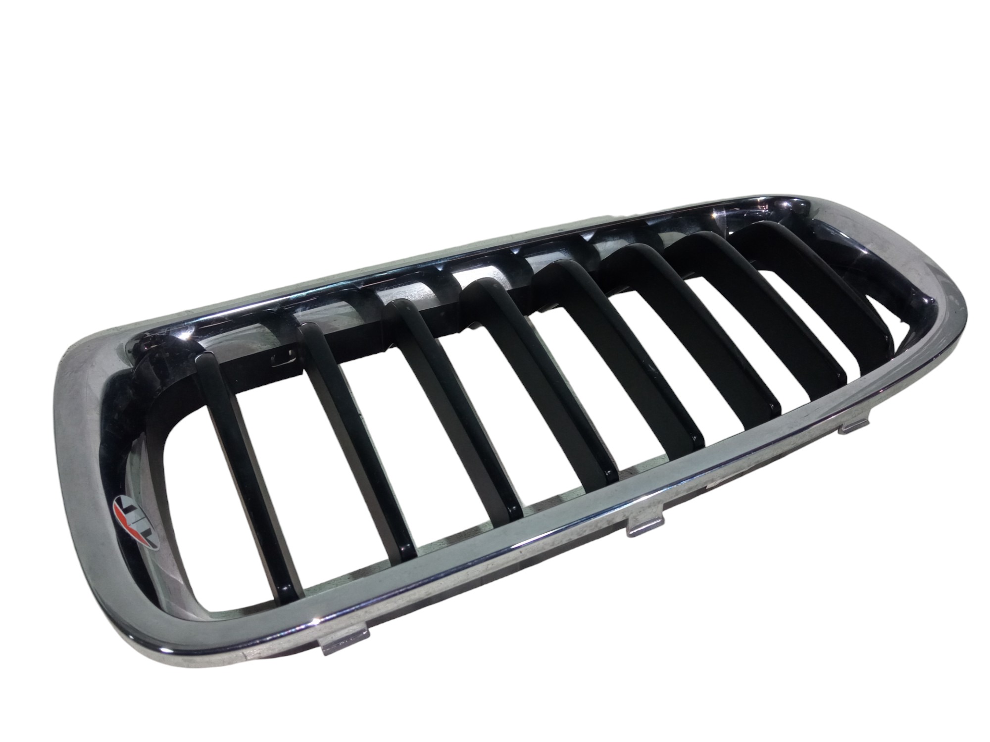 Grade Dianteira Superior Esquerda Bmw 320i 2012 A 2018 Usada Preto Brilhante 4