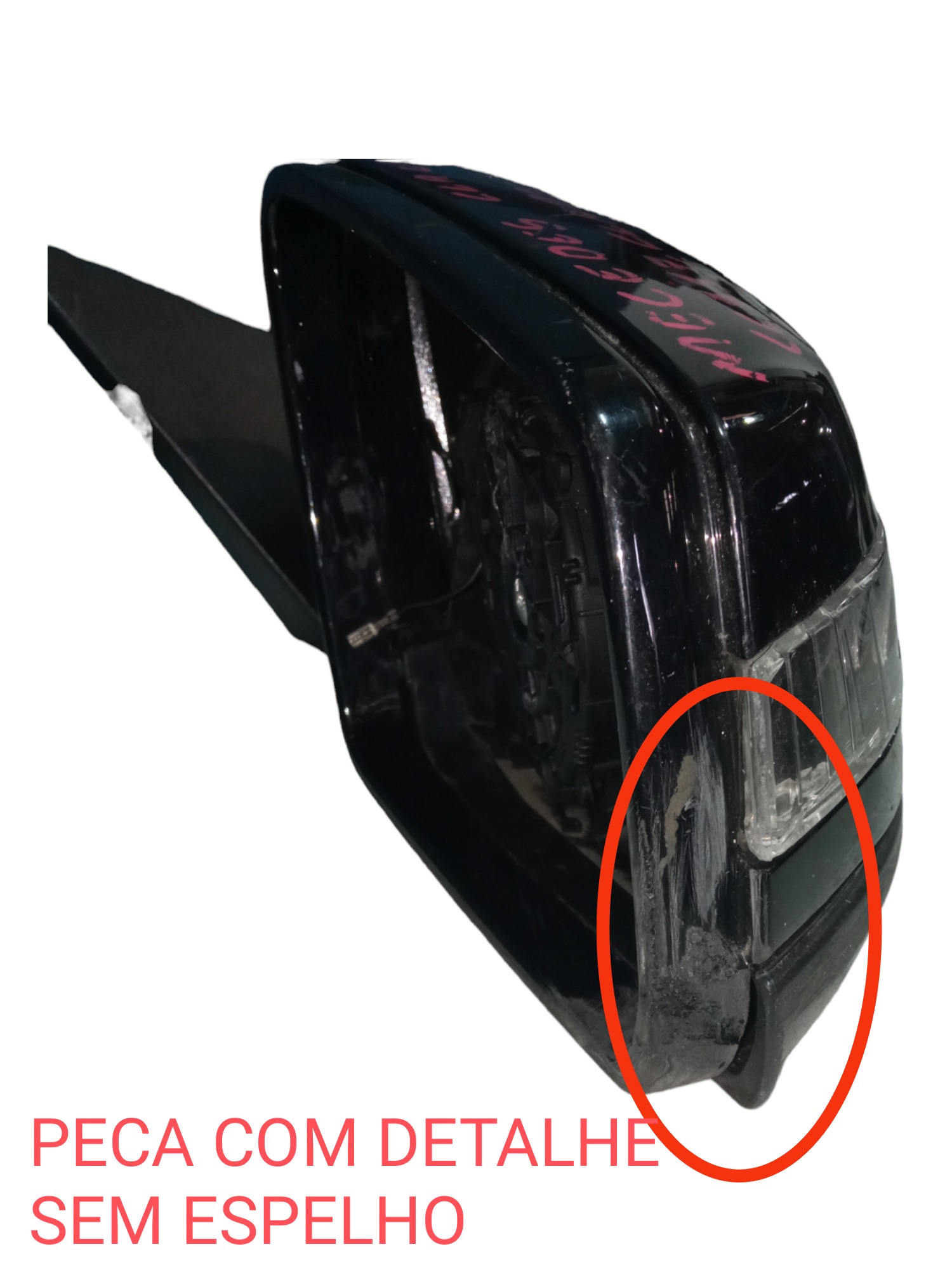 Moldura Retrovisor Direito Mercedes Classe Gla 2012 2018 2