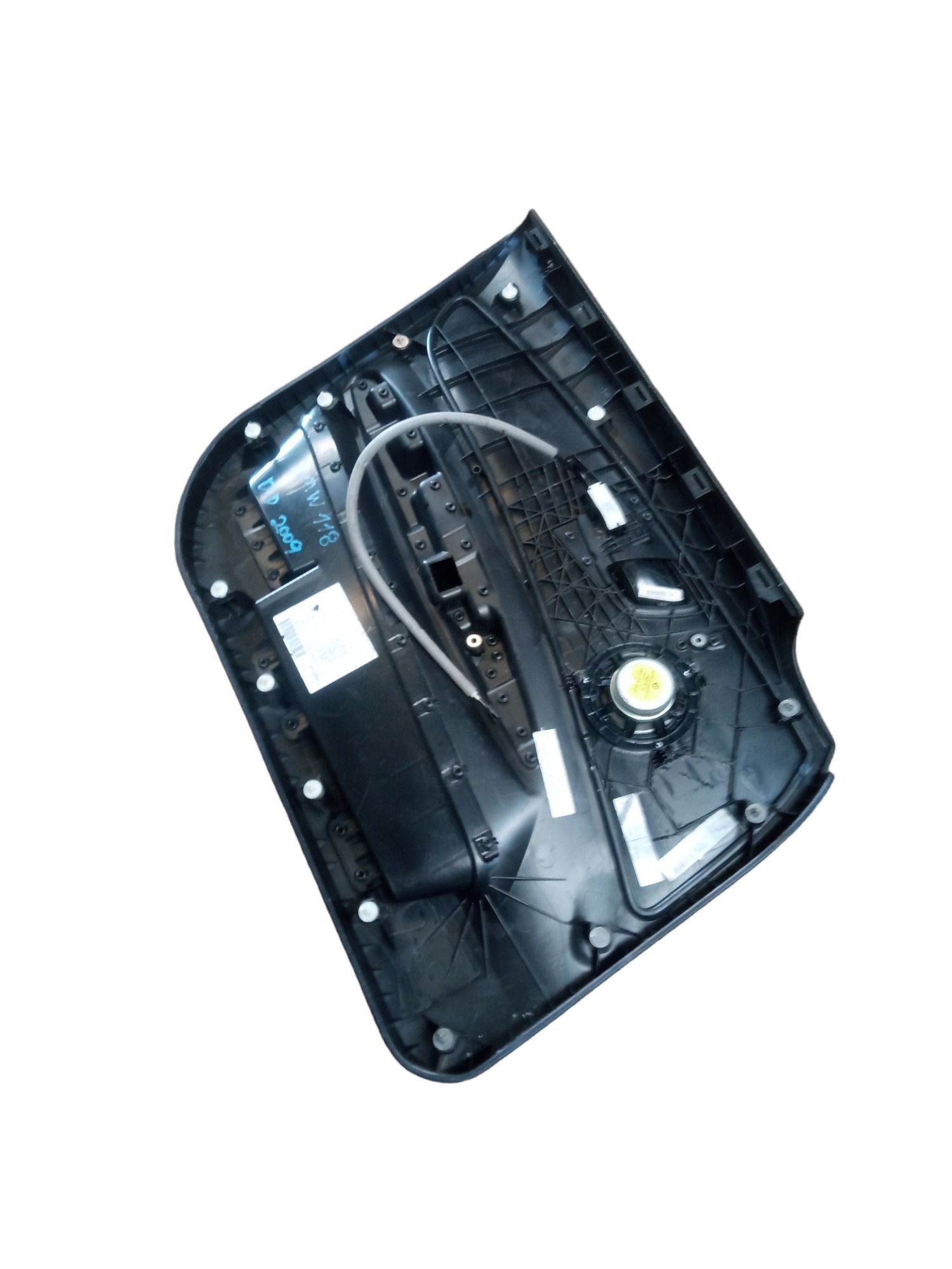 Forro De Porta Dianteiro Direito C/detalhes Bmw 118i 2009  Preto 6