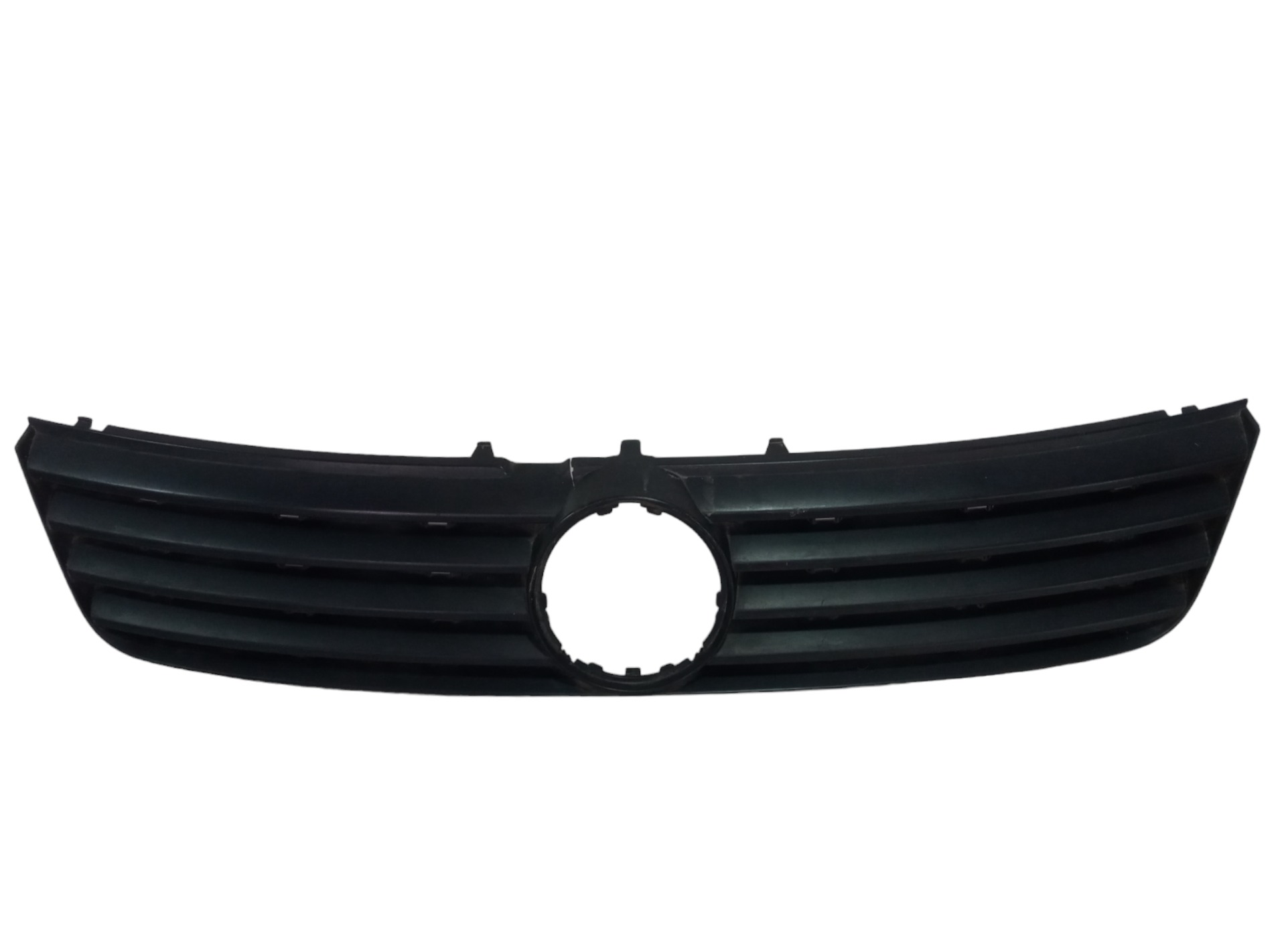Grade Dianteira Superior Passat Alemao 97 A 2001 Original  Preto Fosco 1