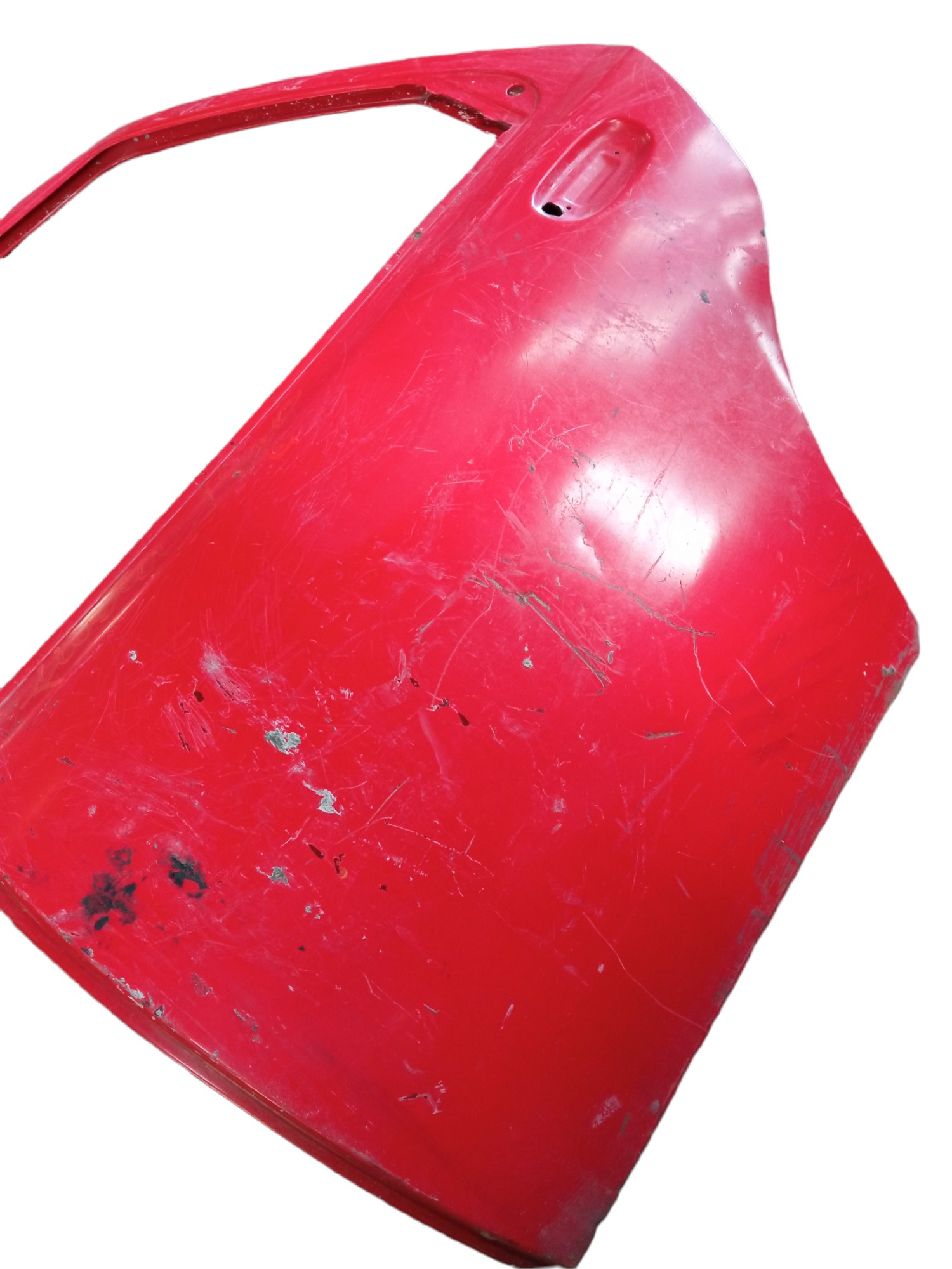 Porta Traseira Esquerda  Fiesta 97 98 99 2000 2001 2002 2003 Vermelho 7