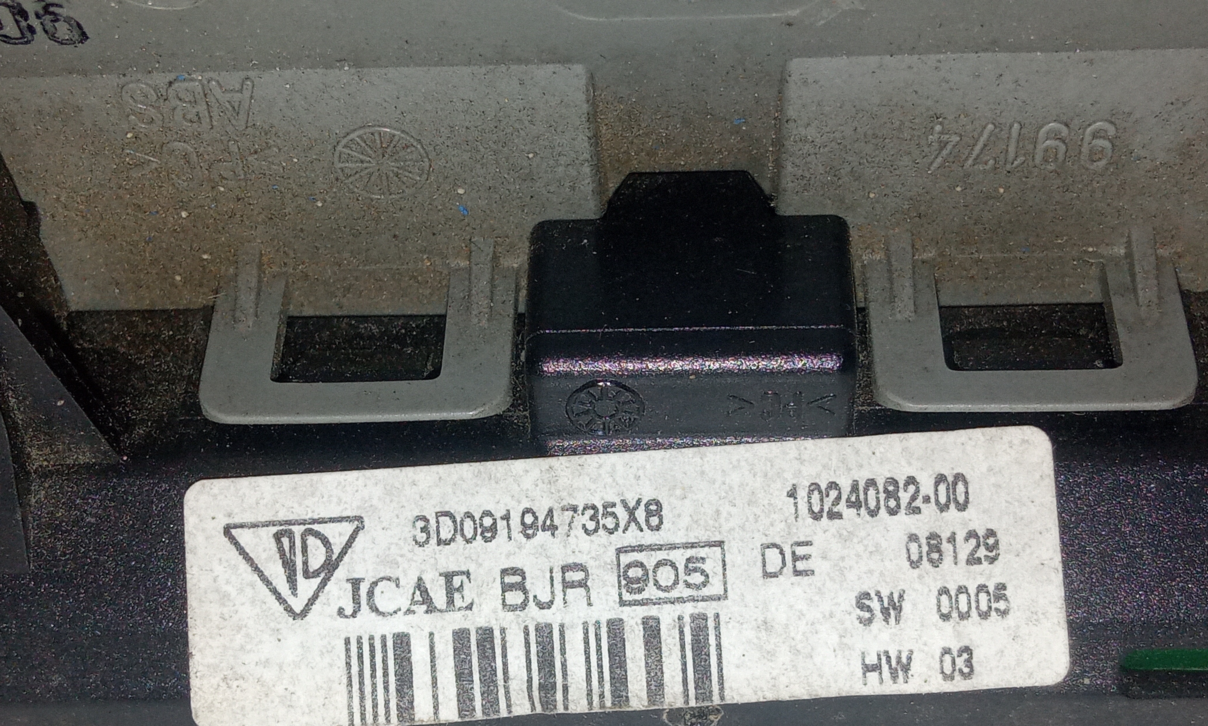 Sensor Assistencia Estacionamento Porsche Cayenne 2008 2009 Cinza 3