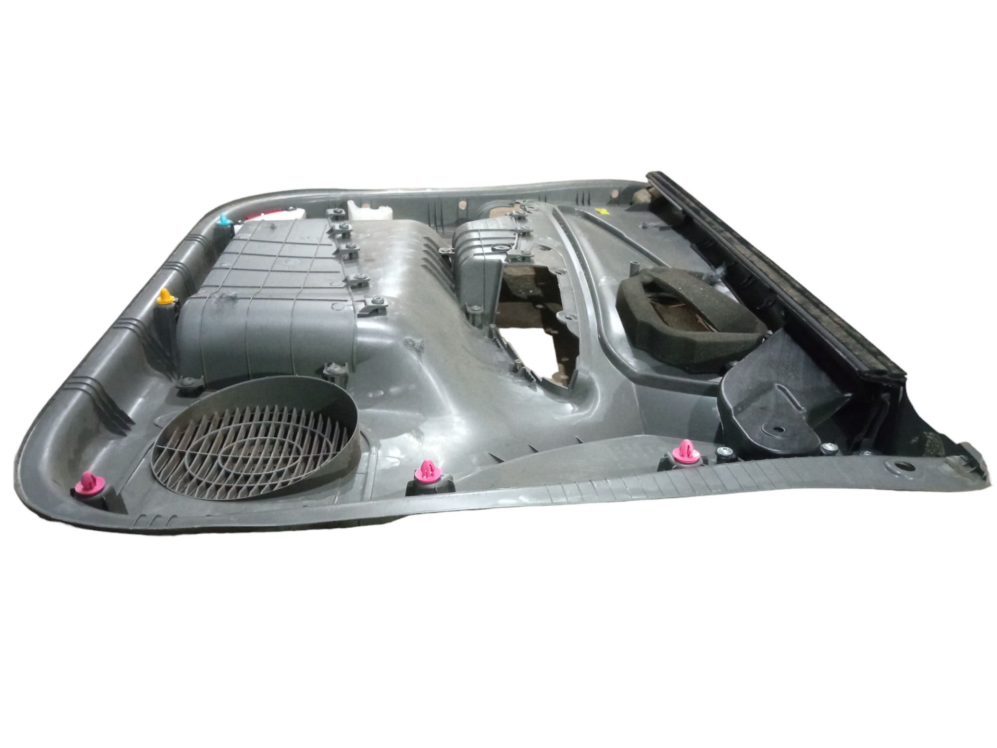 Forro Porta Tucson 2008 A 2010 Dianteira Direita Original  Cinza 4