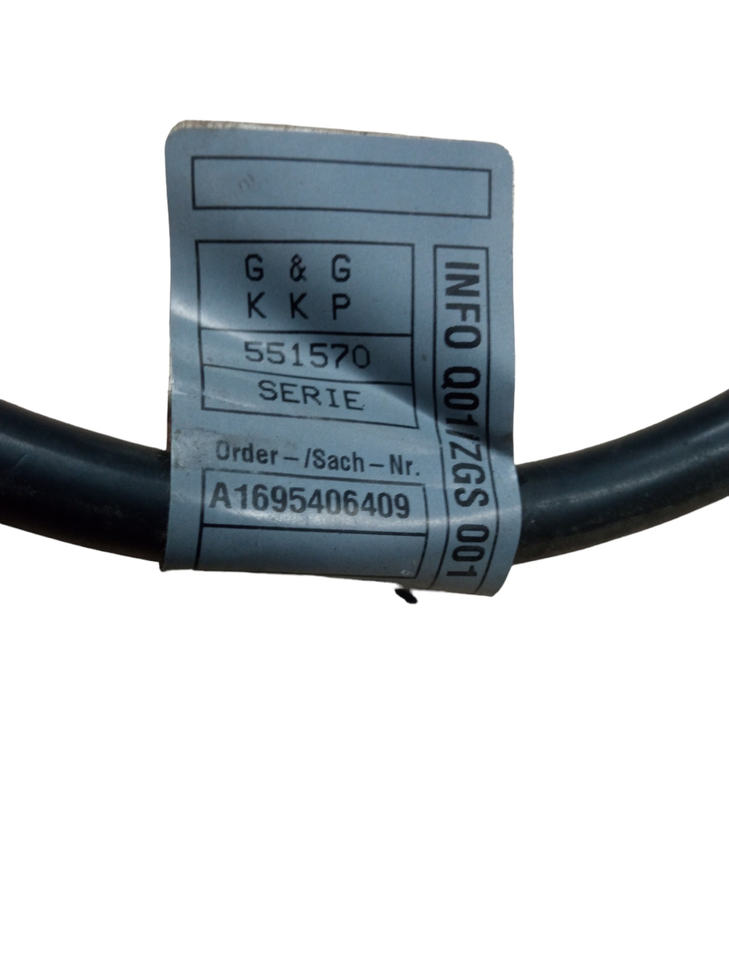 Chicote Cabo Negativo Polo Bateria Mercedes A200 07/11 5