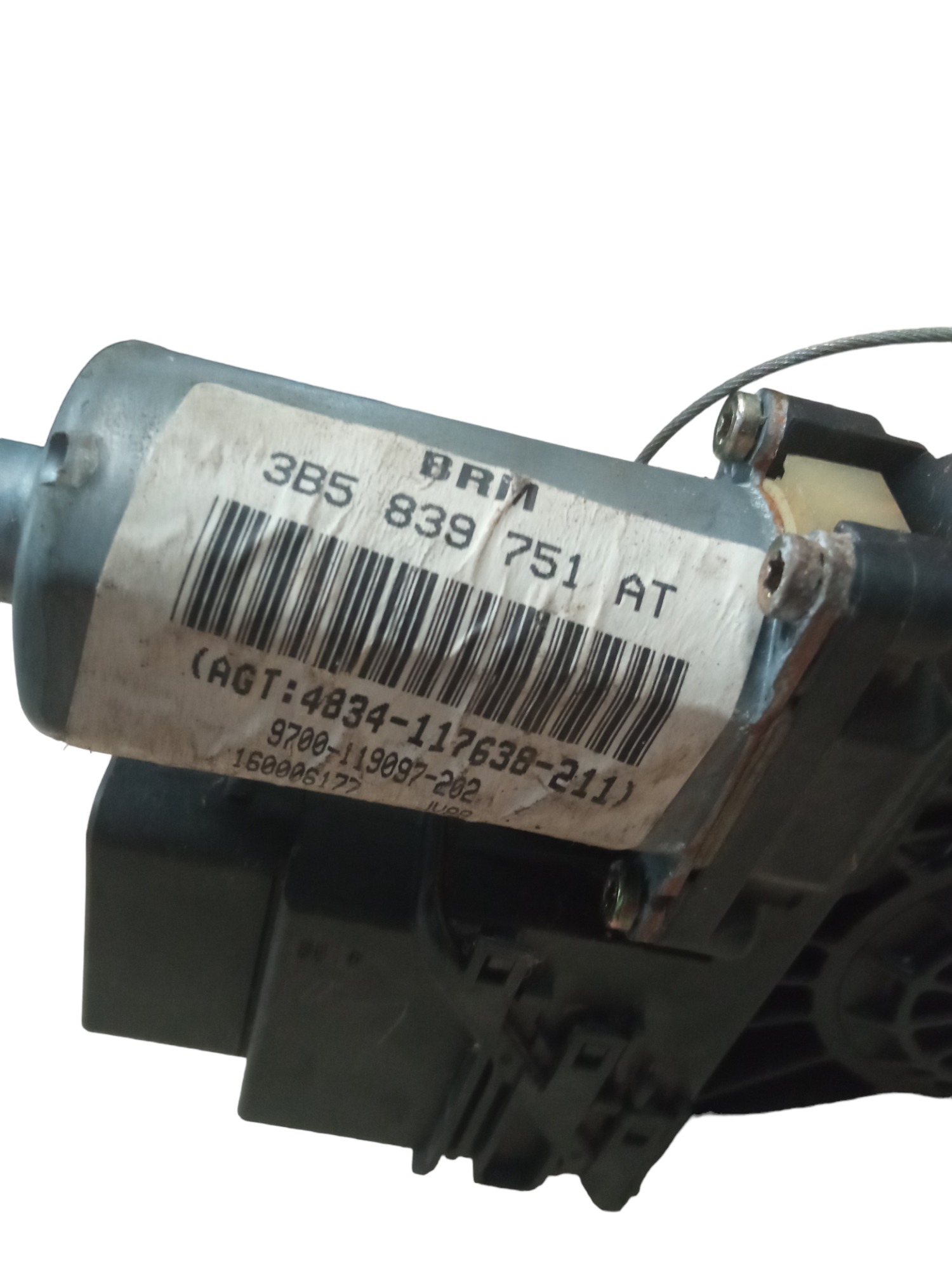 Motor Máquina De Vidro Porta Tras/esquerda Vw Passat 1999 6