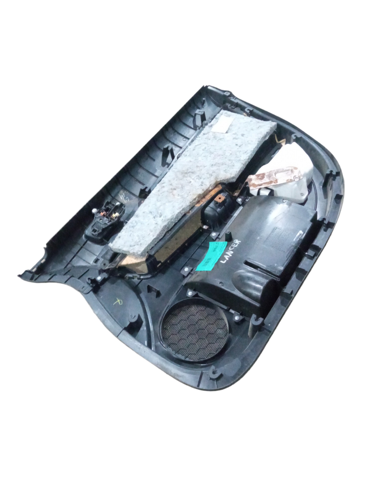 Forro Porta Dianteira Esquerda Mitsubishi Lancer 2010 A 2015 Preto 5